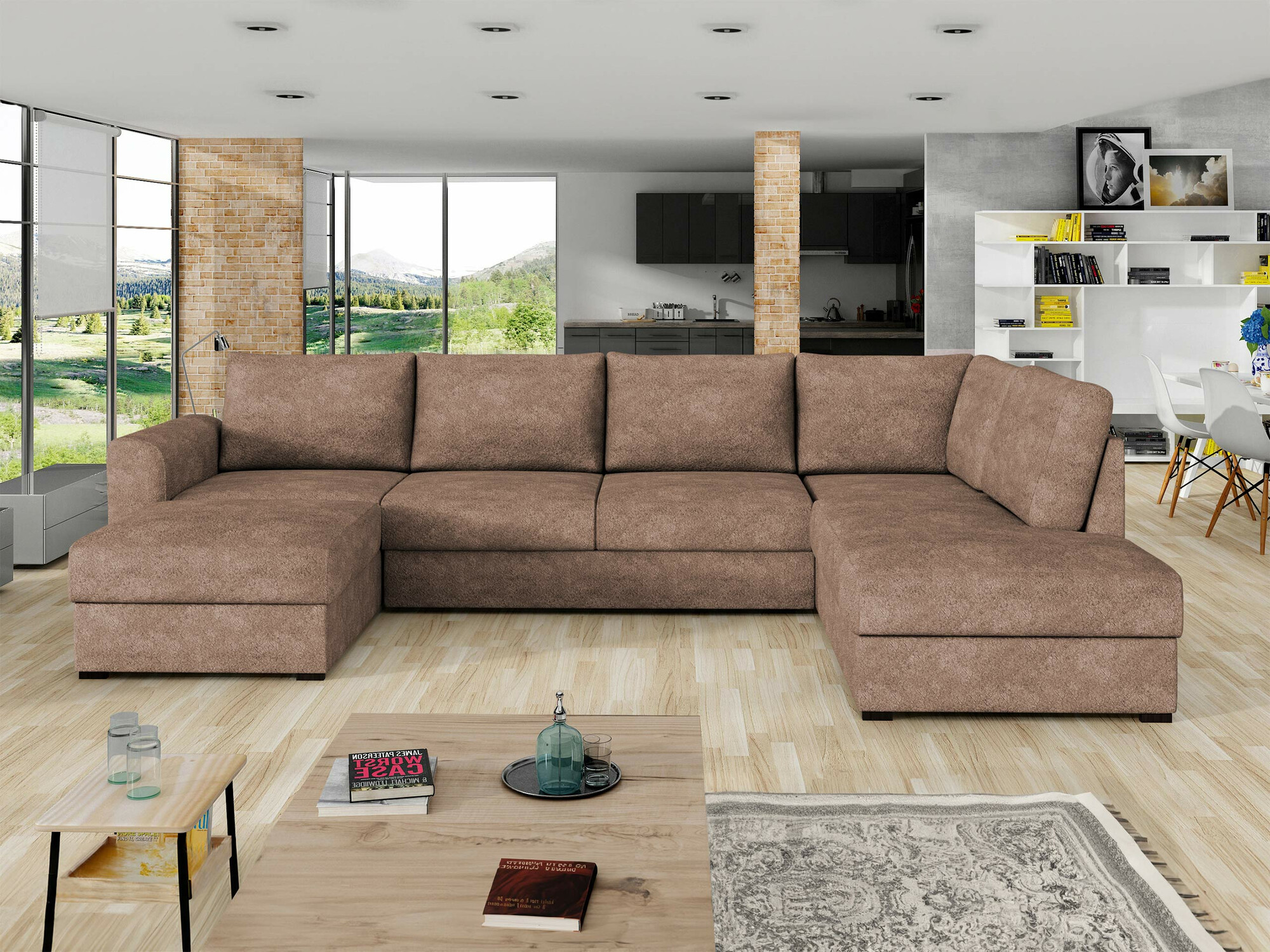 Divano angolare Comfivo Flumen (Coral 45)