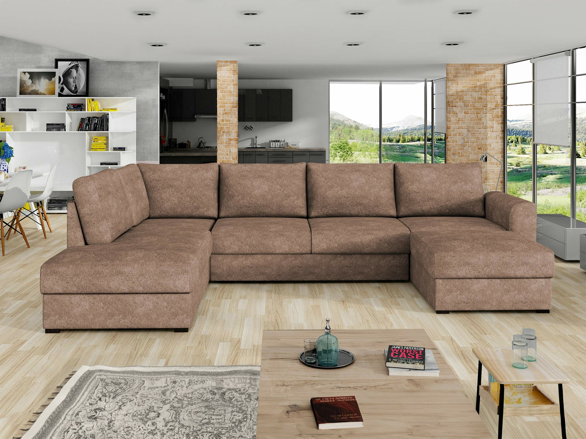 Divano angolare Comfivo Flumen (Coral 45)