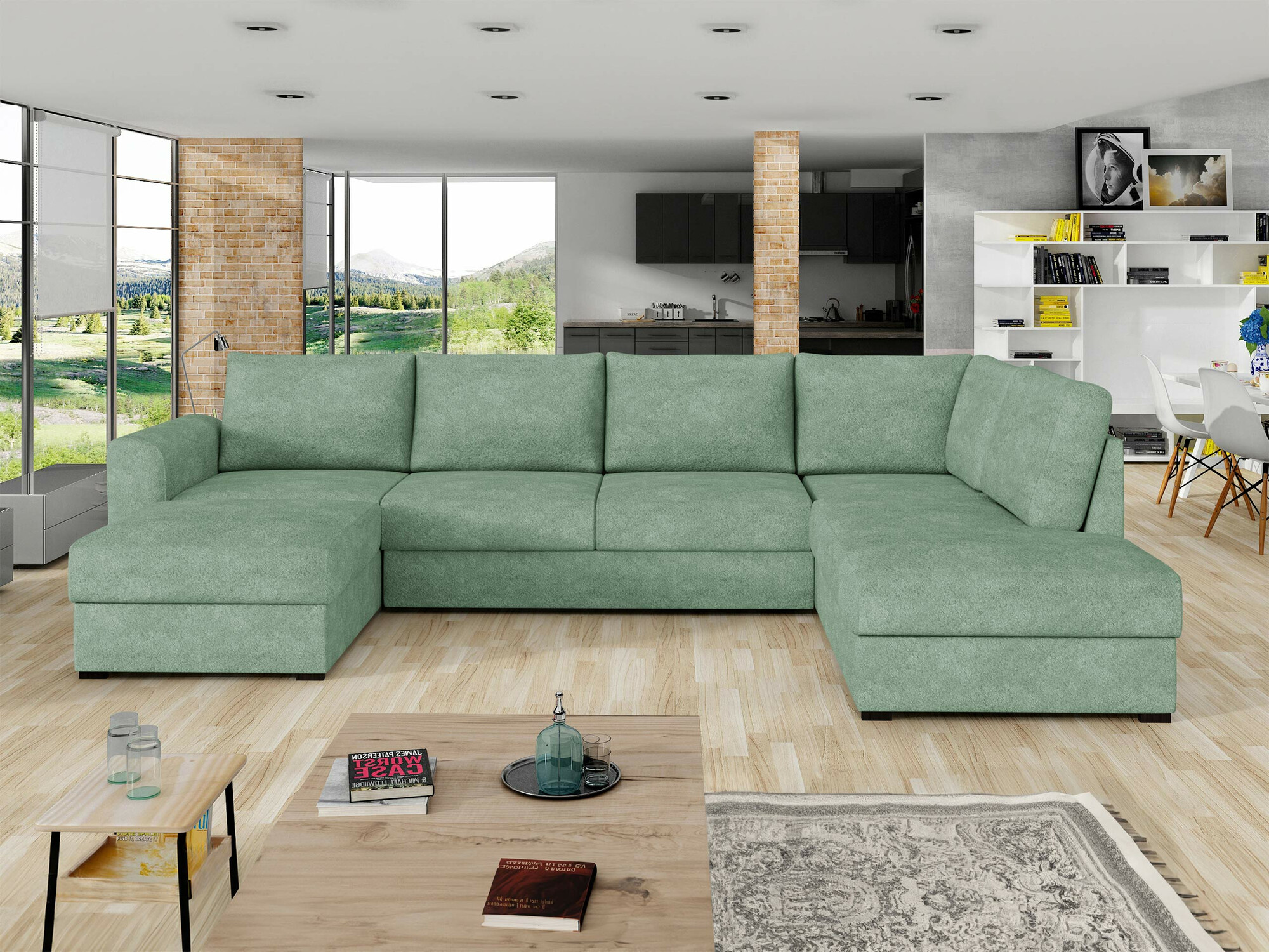 Divano angolare Comfivo Flumen (Coral 55)