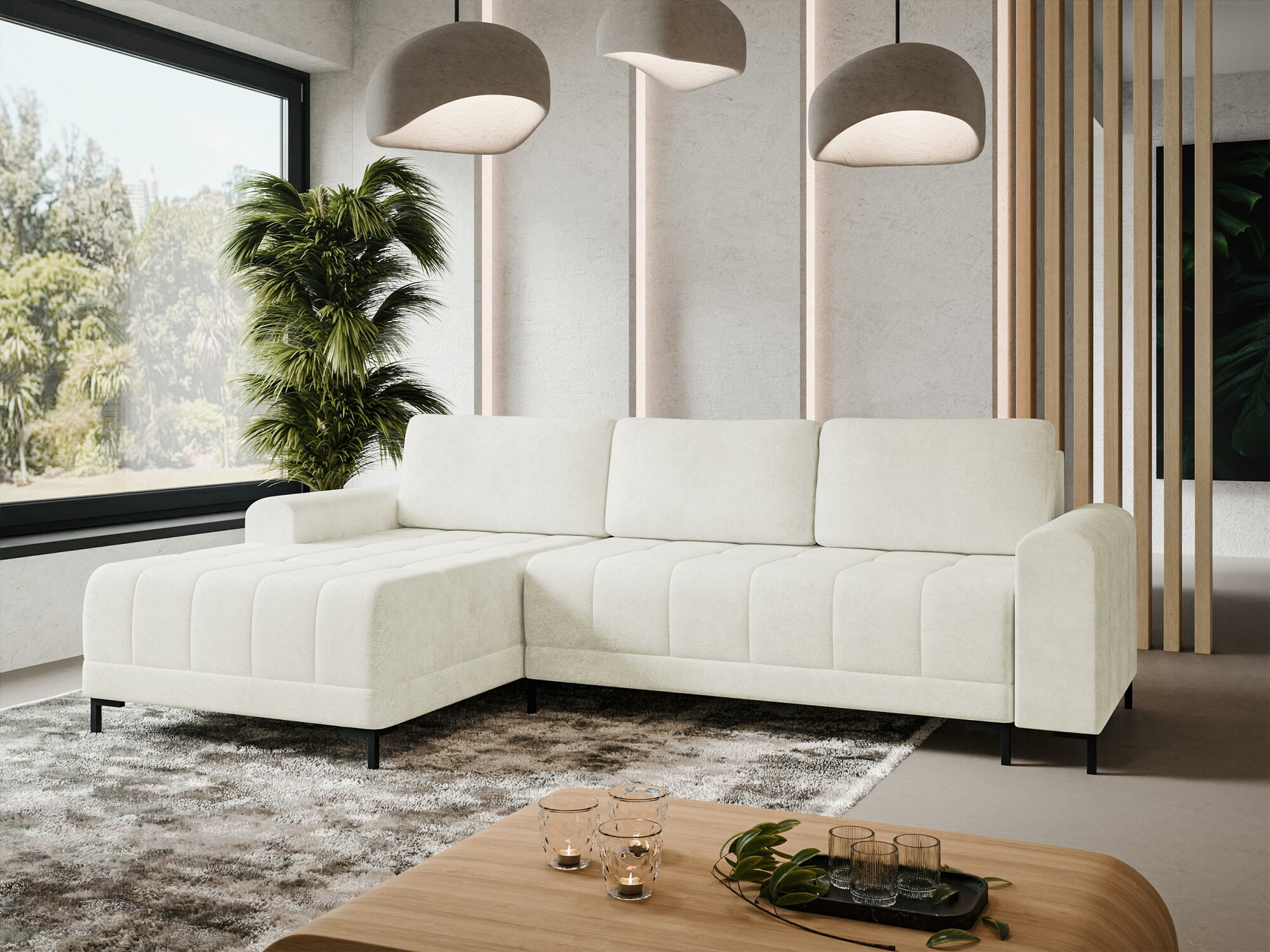 Divano angolare Stonecrest 100 (Velo 621)