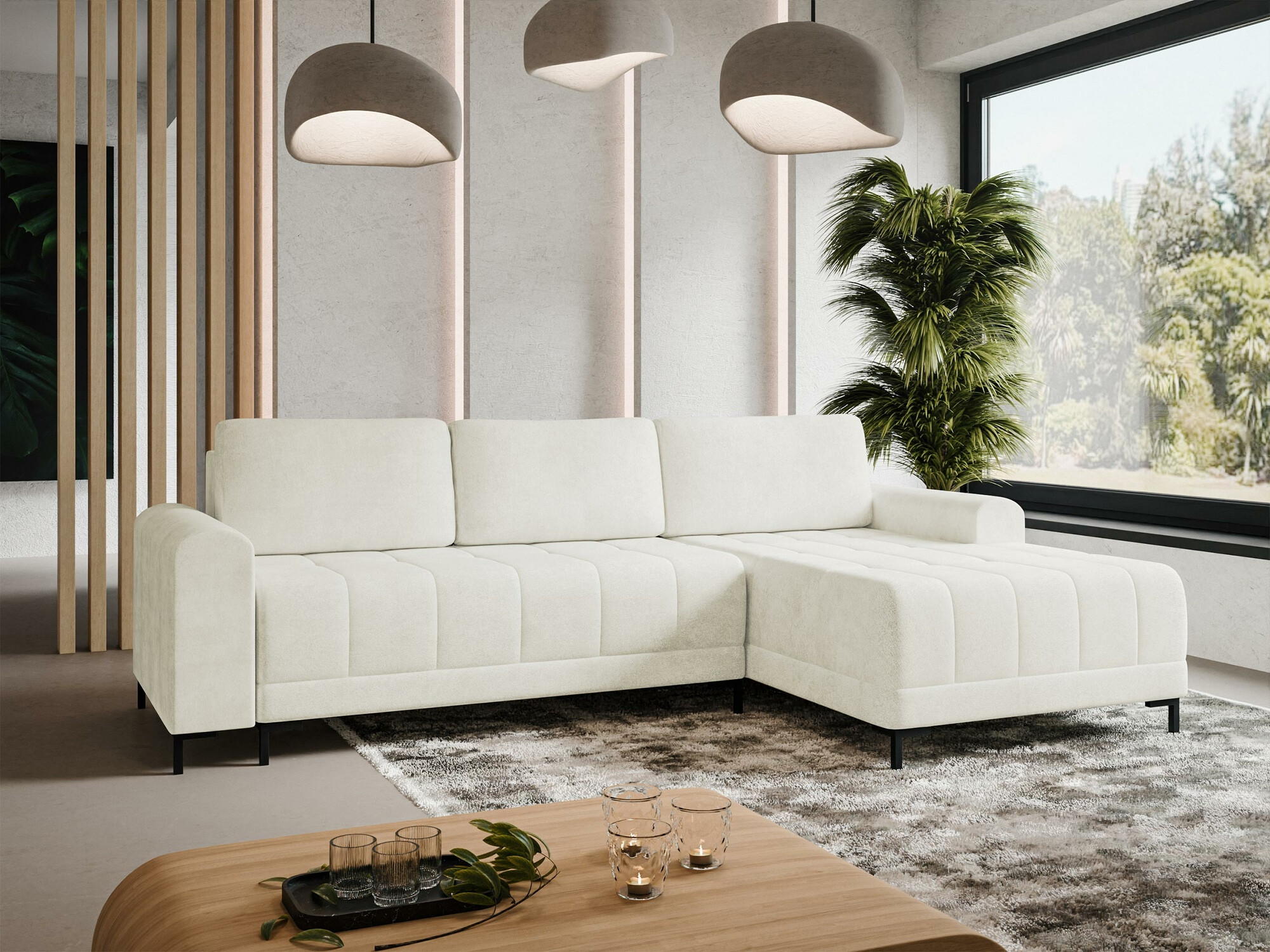 Divano angolare Stonecrest 100 (Velo 621)