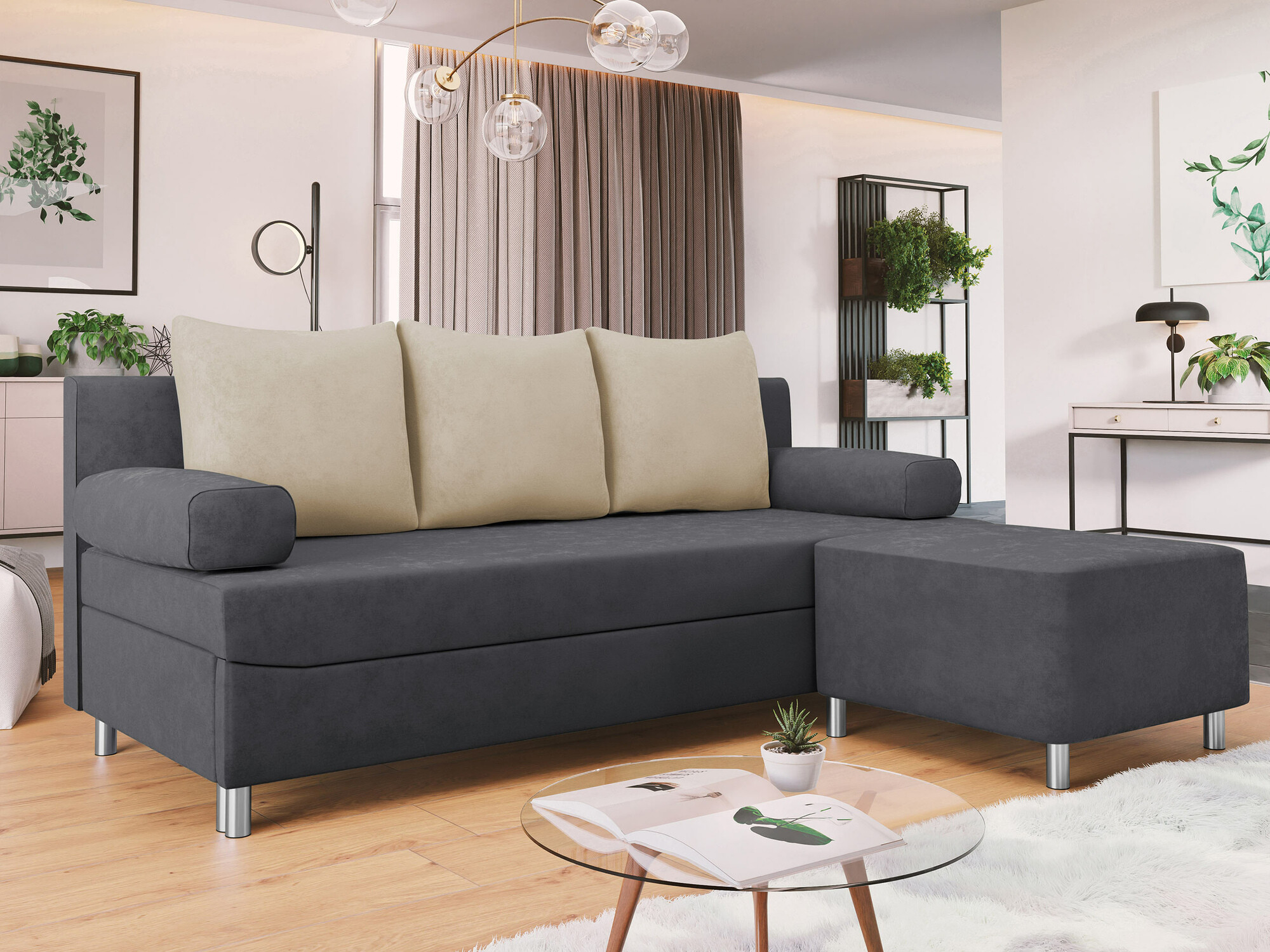 Set mobili imbottiti Comfivo Artes (Alova 36 + Alova 07)
