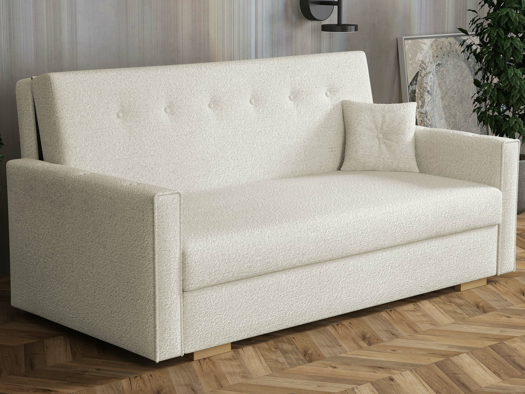 Divano letto Caelrin IV (Coral 65)