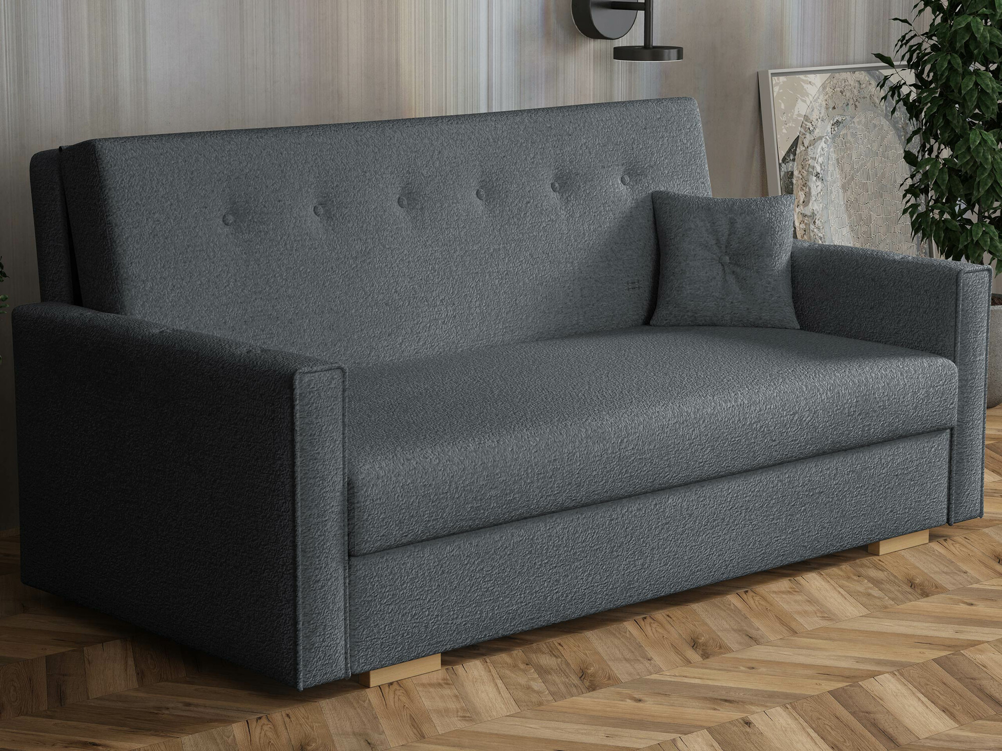 Divano letto Caelrin IV (Coral 80)