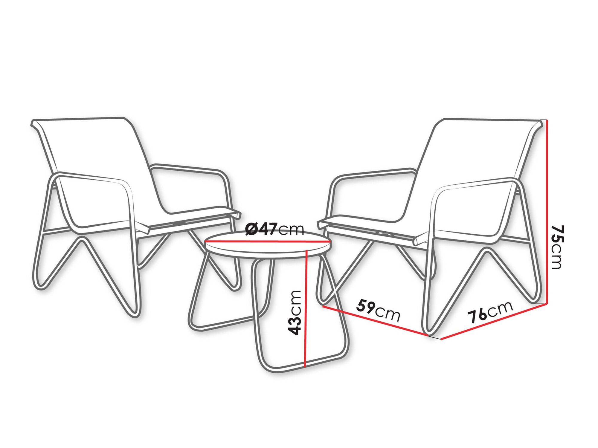 Set balcone Diligium