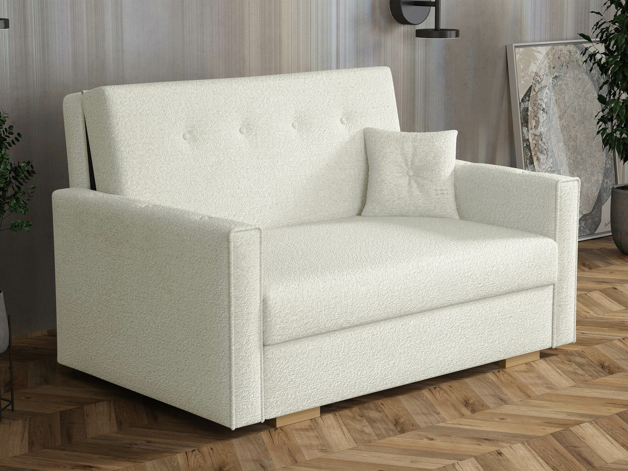 Divano letto Caelrin II (Coral 15)
