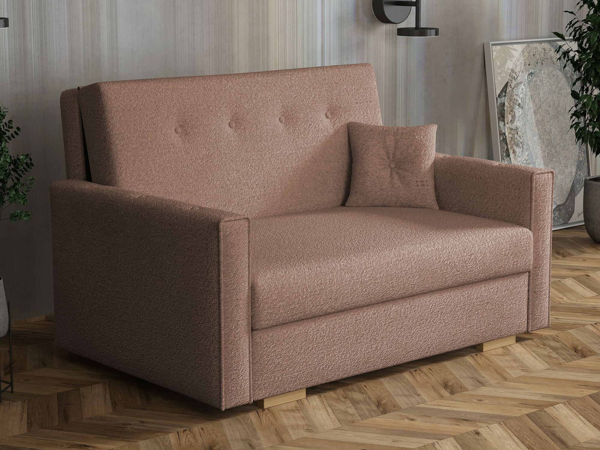 Divano letto Caelrin II (Coral 45)