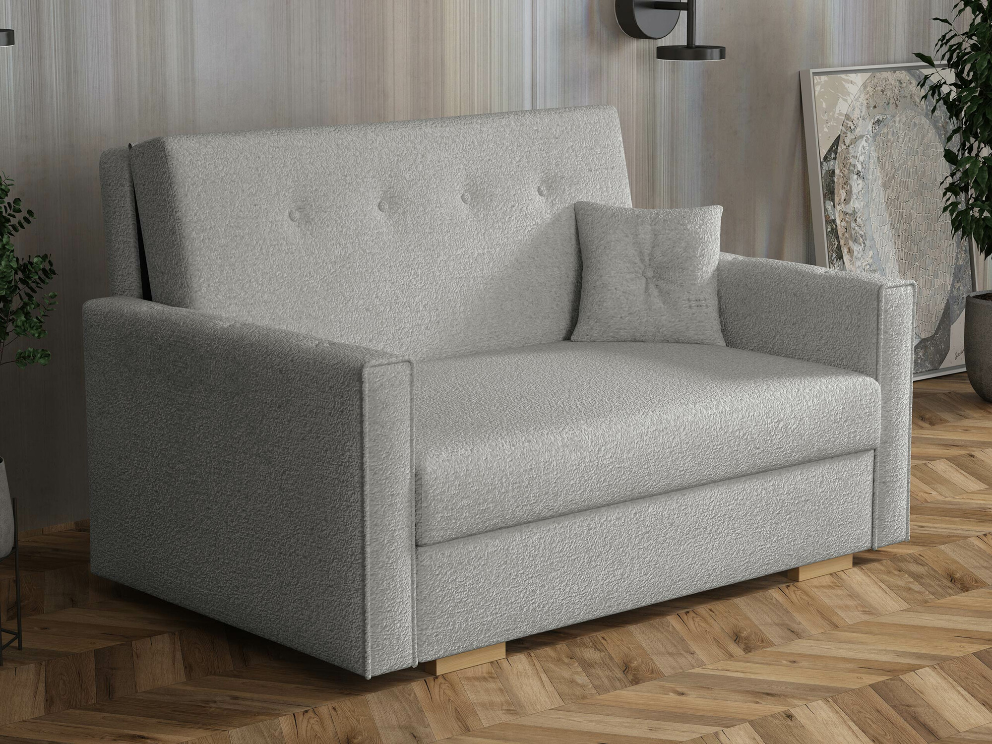 Divano letto Caelrin II (Coral 75)