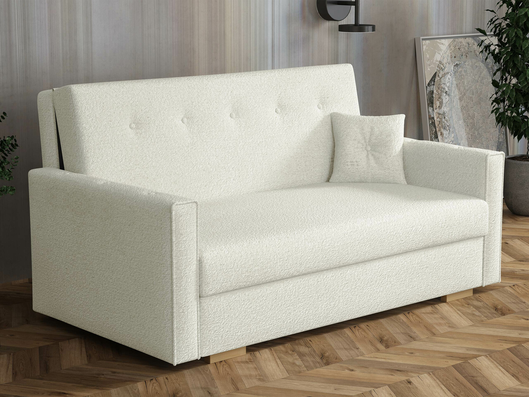 Divano letto Caelrin III (Coral 15)