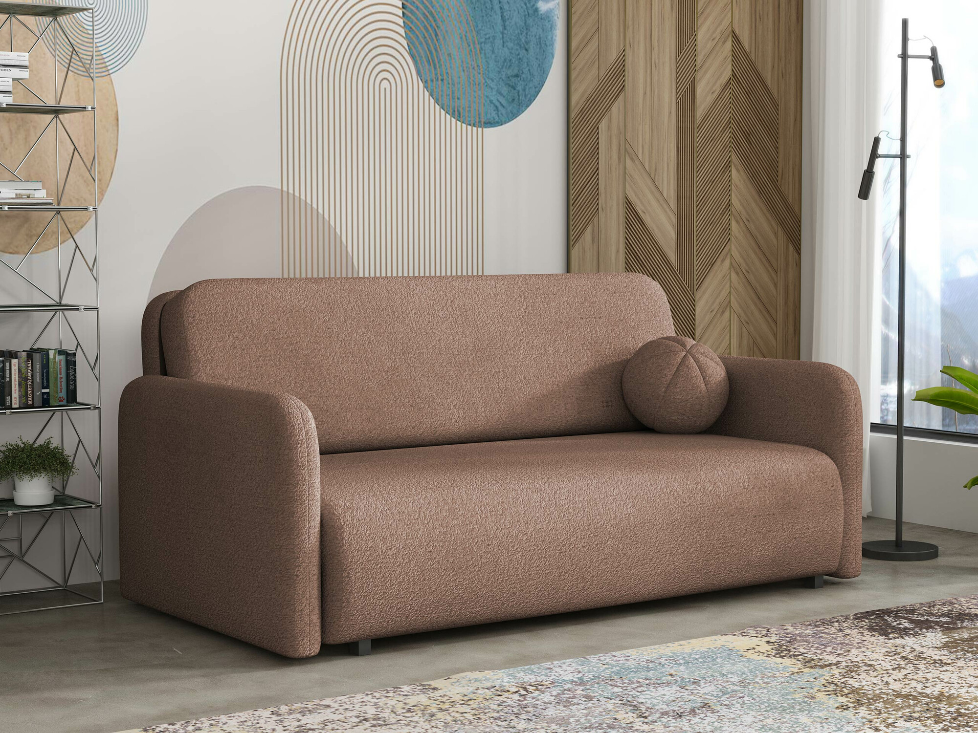 Divano letto Poetal IV (Coral 45)