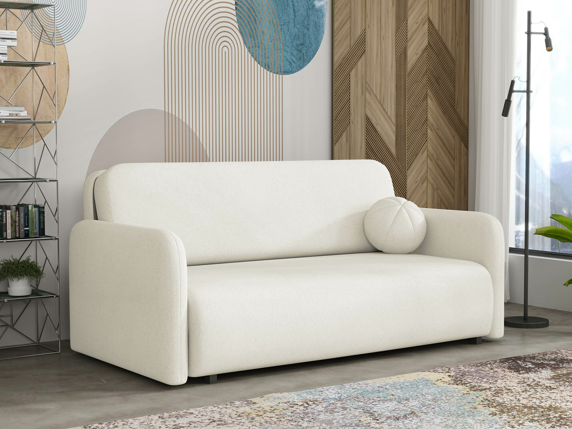 Divano letto Poetal IV (Velo 621)