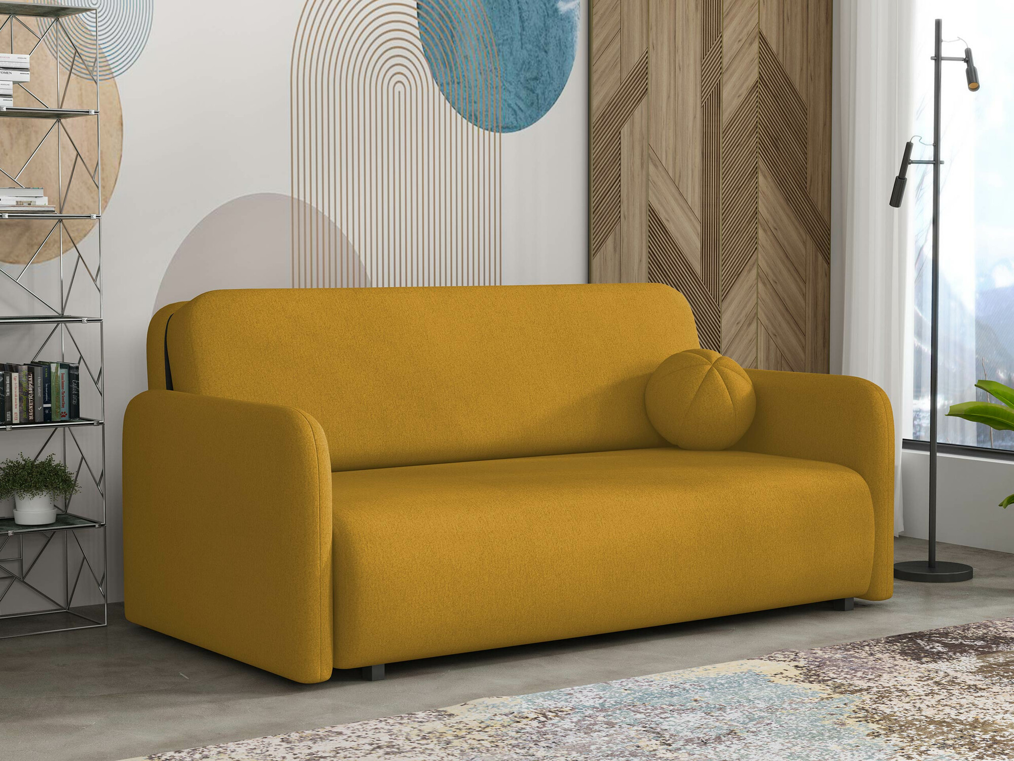 Divano letto Poetal IV (Velo 626)
