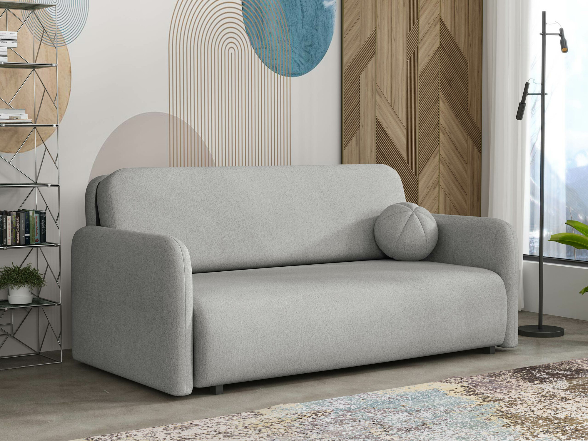 Divano letto Poetal IV (Velo 633)