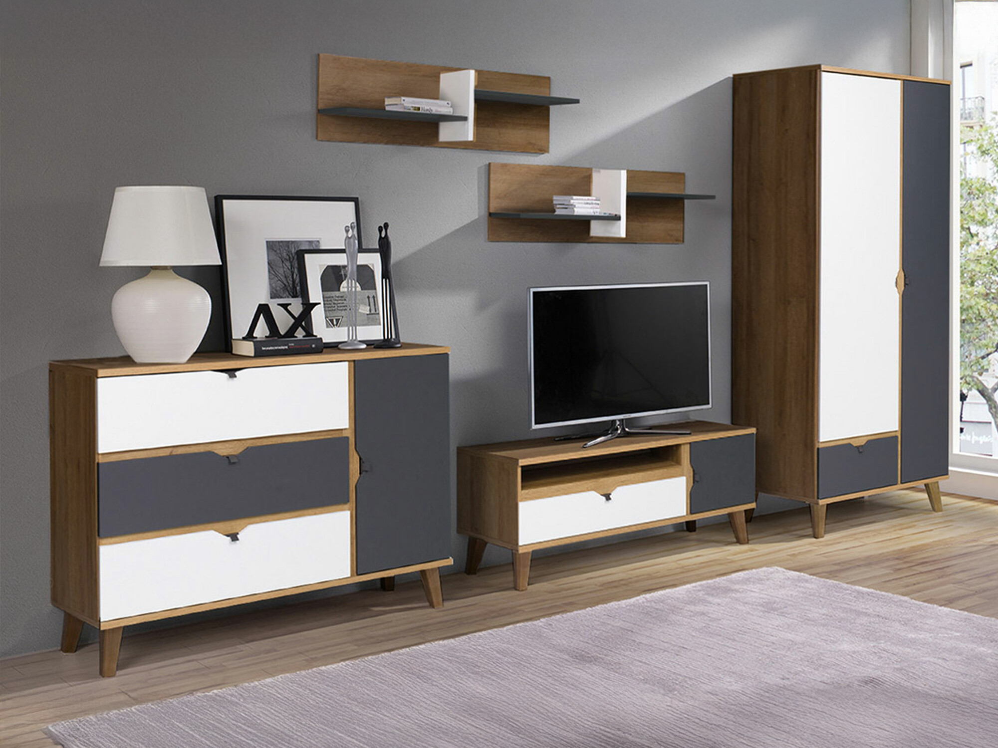 Parete attrezzata Etrmoru 145