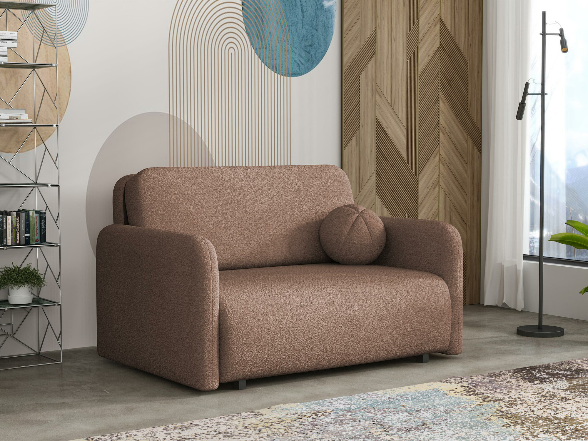 Divano letto Poetal II (Coral 45)
