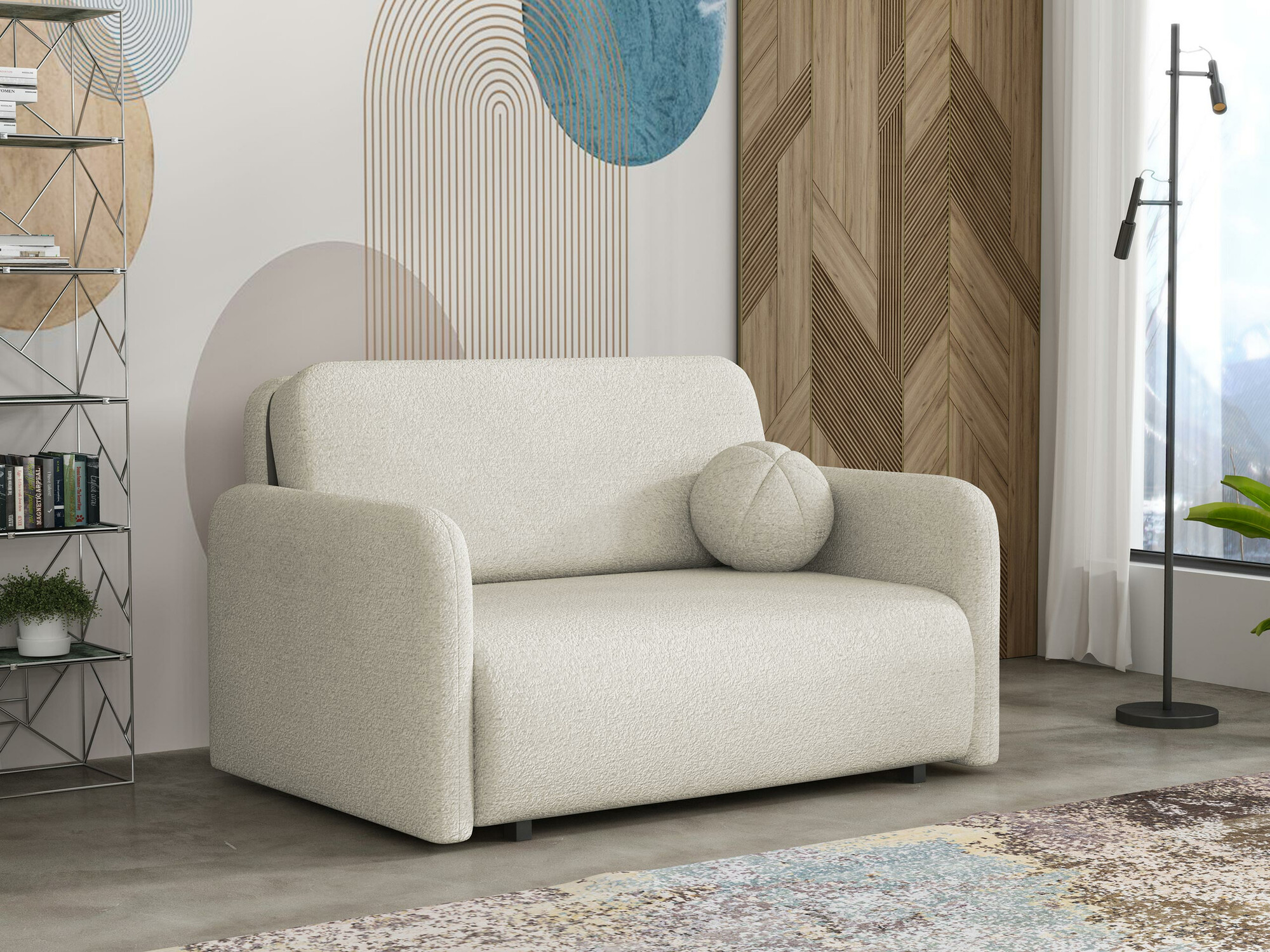 Divano letto Poetal II (Coral 65)