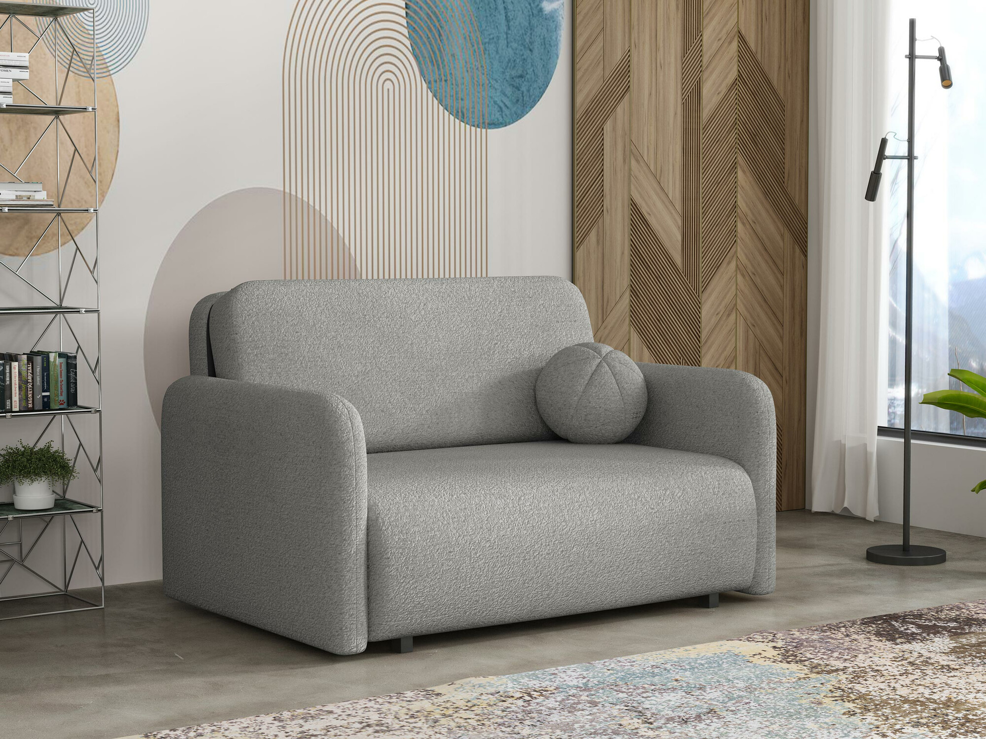 Divano letto Poetal II (Coral 75)