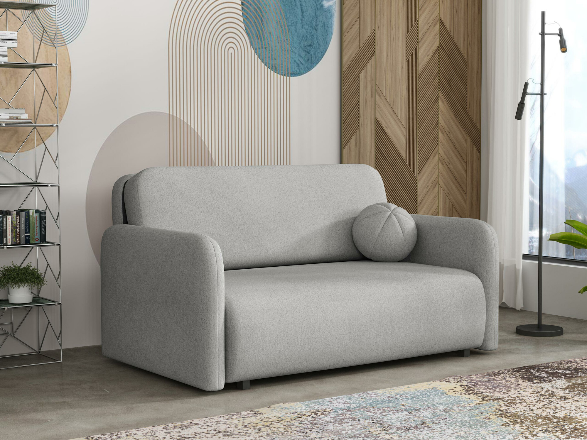 Divano letto Poetal III (Velo 633)