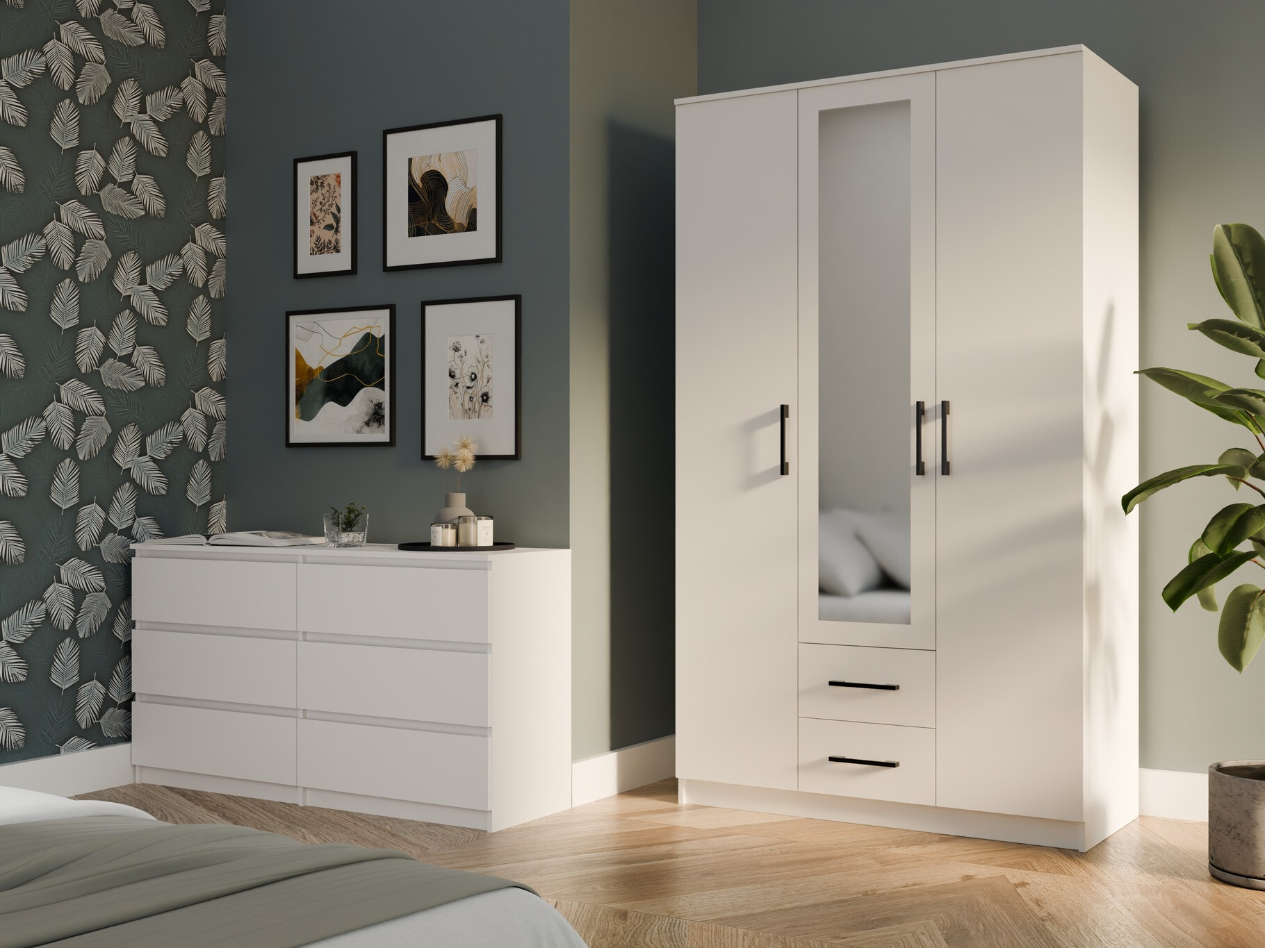 Armadio Mandeville 116 (Bianco)