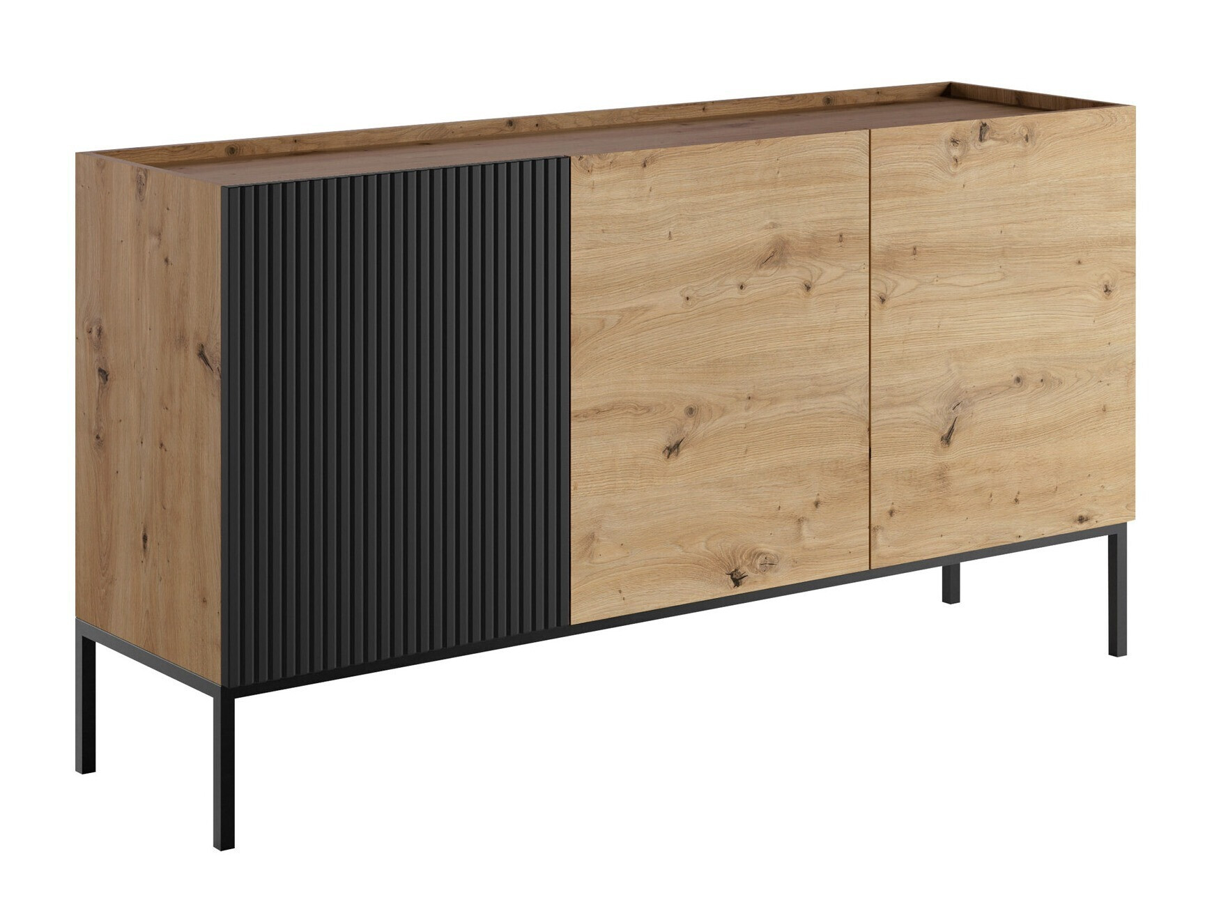 Madia Lunole 101 (Rovere Artisan + Nero)