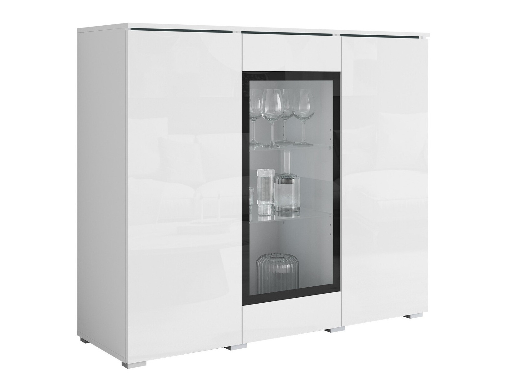 Madia Mirfivo 103 (Bianco + Bianco lucido)