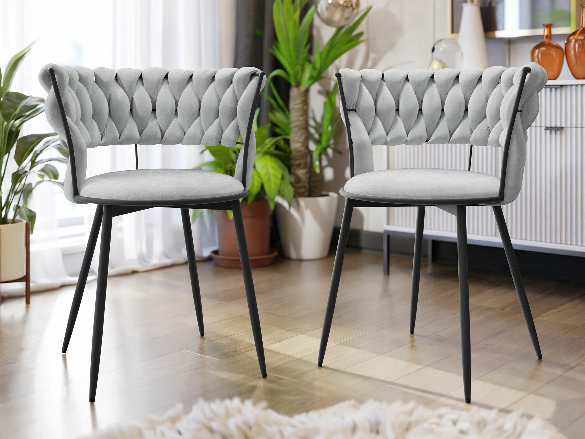 Sedia Comfivo Hilaritas X (Nero + Grigio)