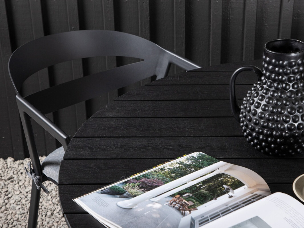 Tavolo e sedie set Dallas 4791 (Nero)