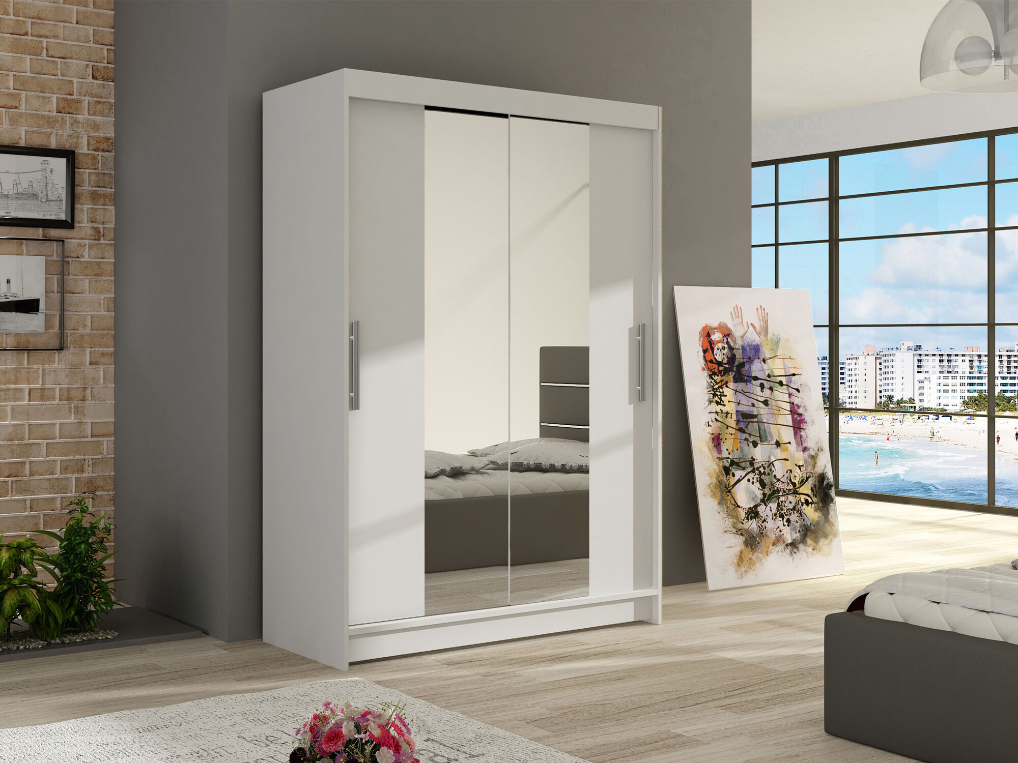 Armadio Closico Pacron II (Bianco)