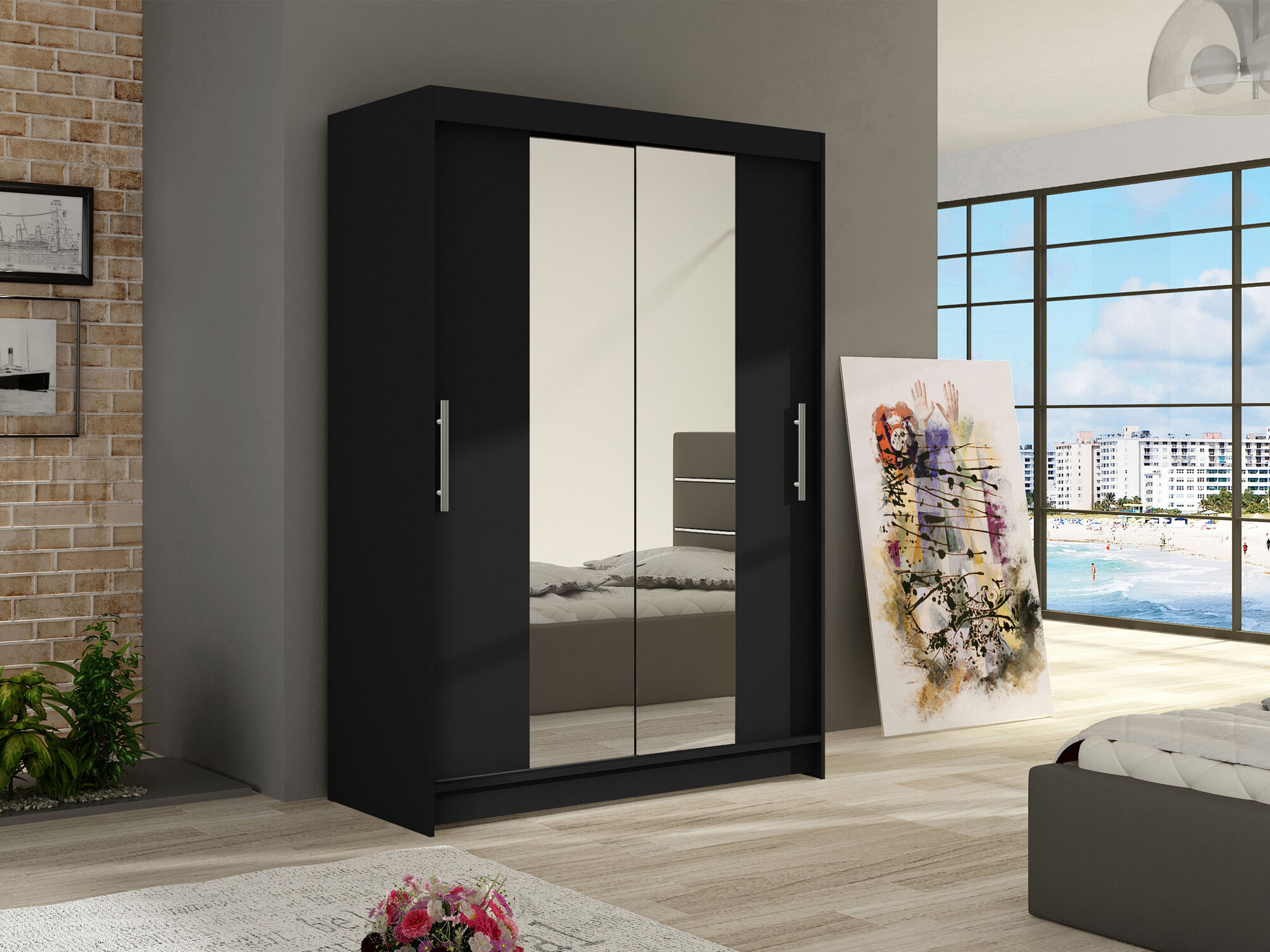 Armadio Closico Pacron II (Nero)