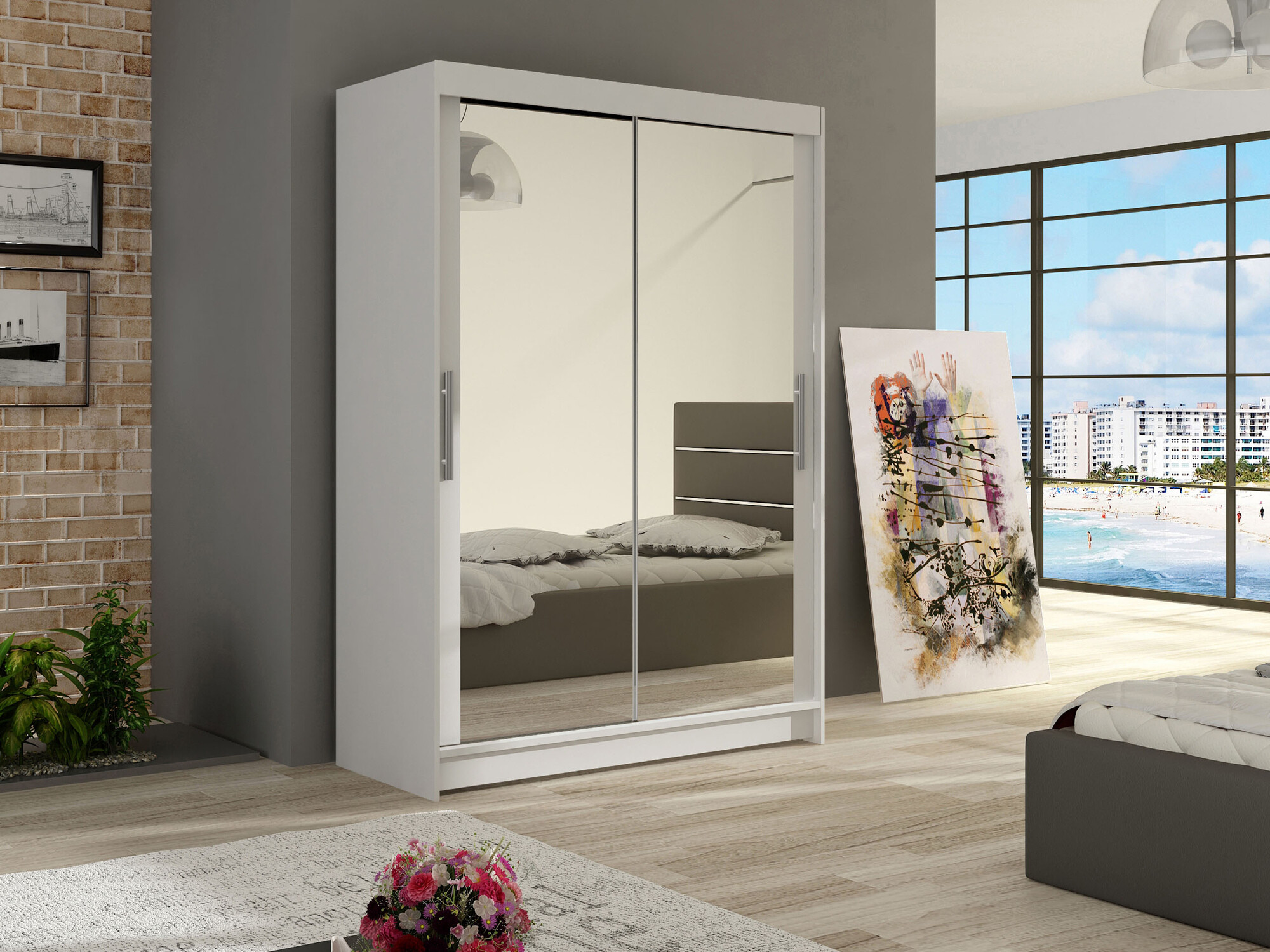 Armadio Closico Pacron VII (Bianco)