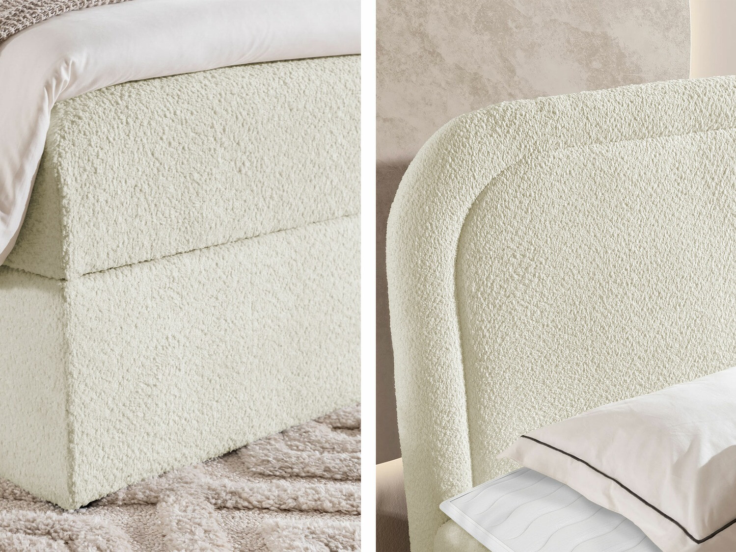 Letto continentale Color (Coral 15)