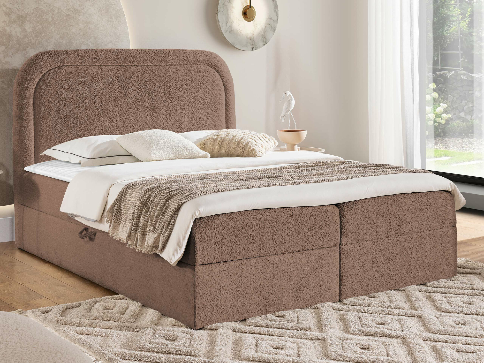 Letto continentale Color (Coral 45)