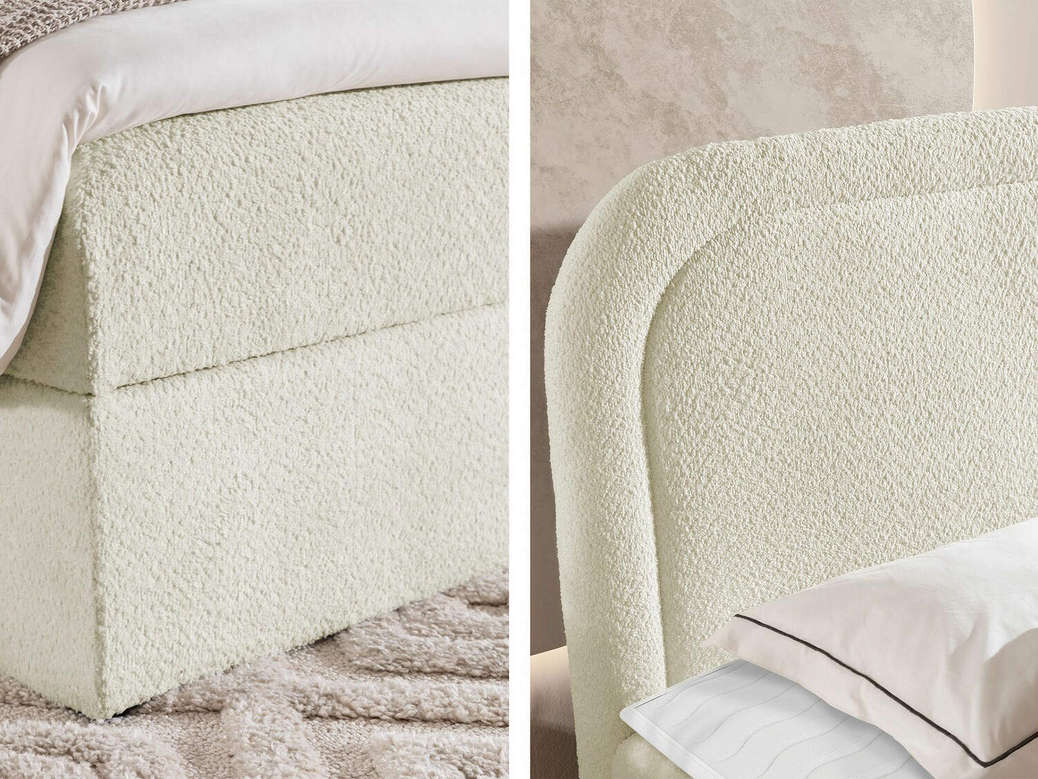 Letto continentale Color (Coral 15)