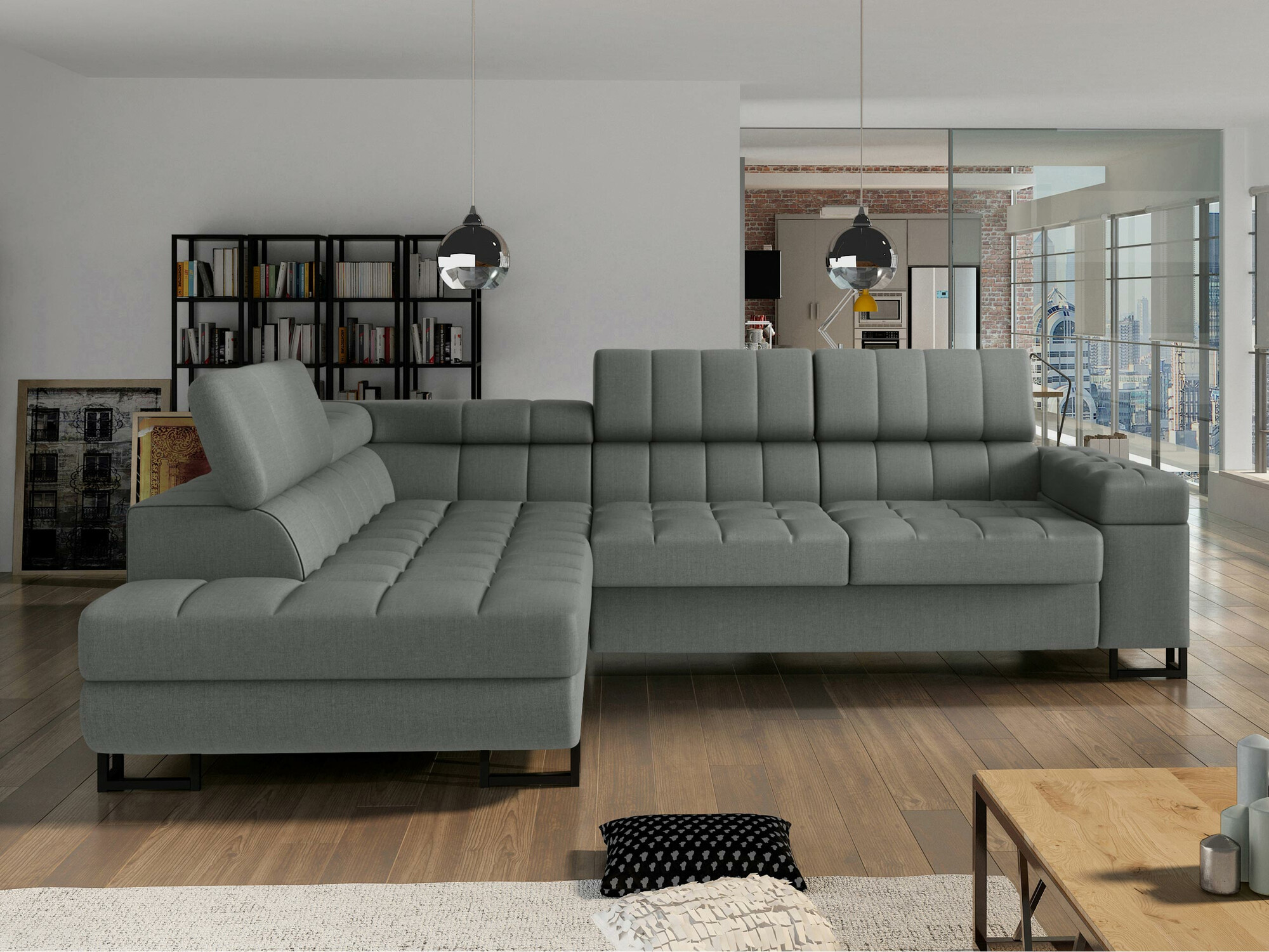 Divano angolare Comfivo Anima (Magic Velvet 2217)