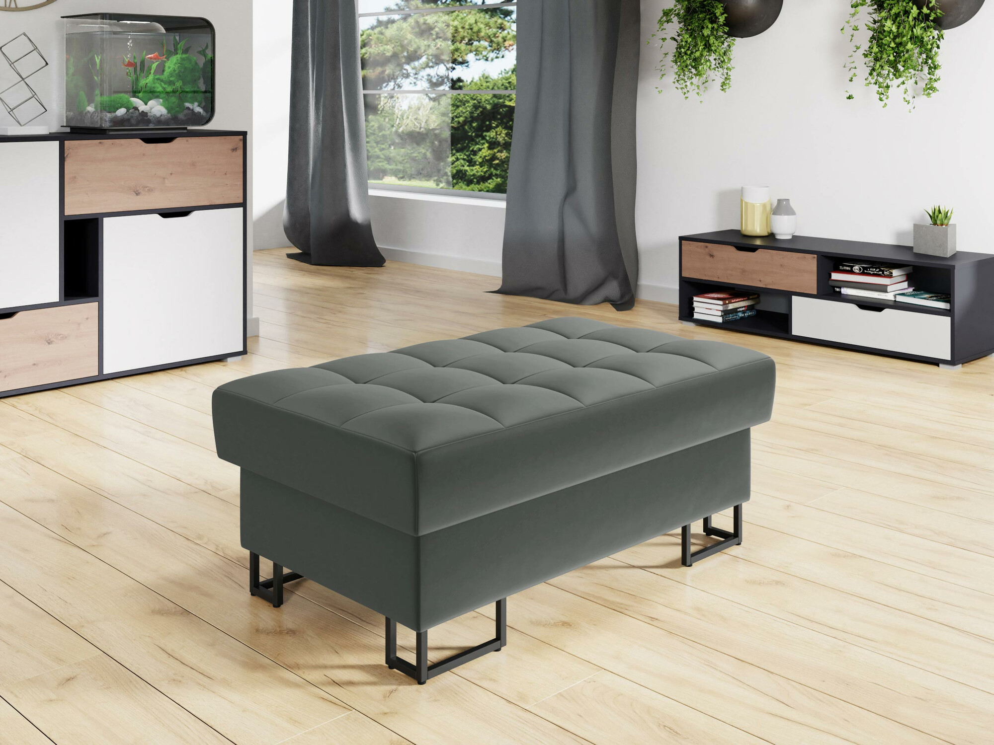 Panca imbottita Comfivo Anima (Magic Velvet 2217)
