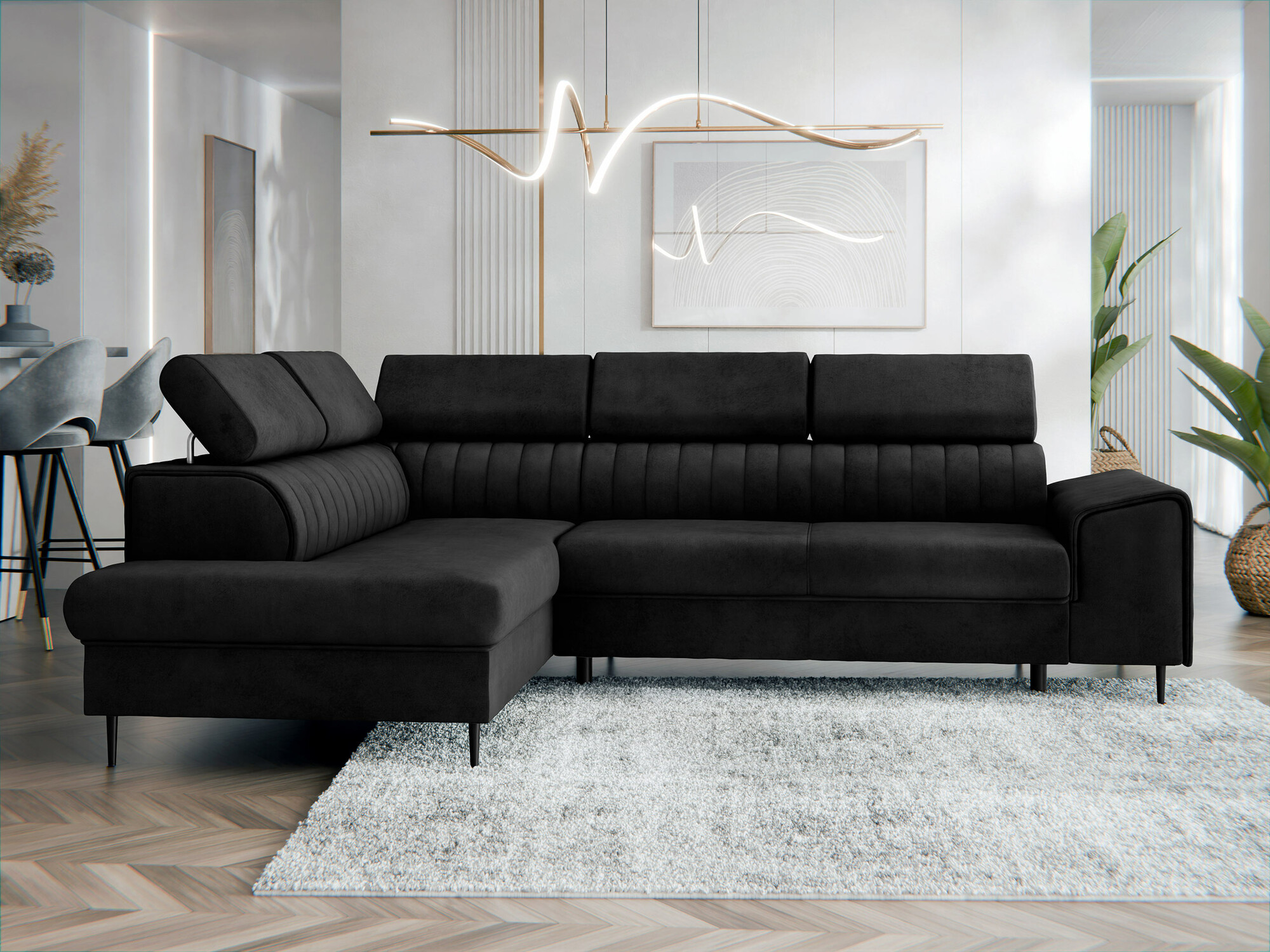 Divano angolare Comfivo Universum (Magic Velvet 2219)