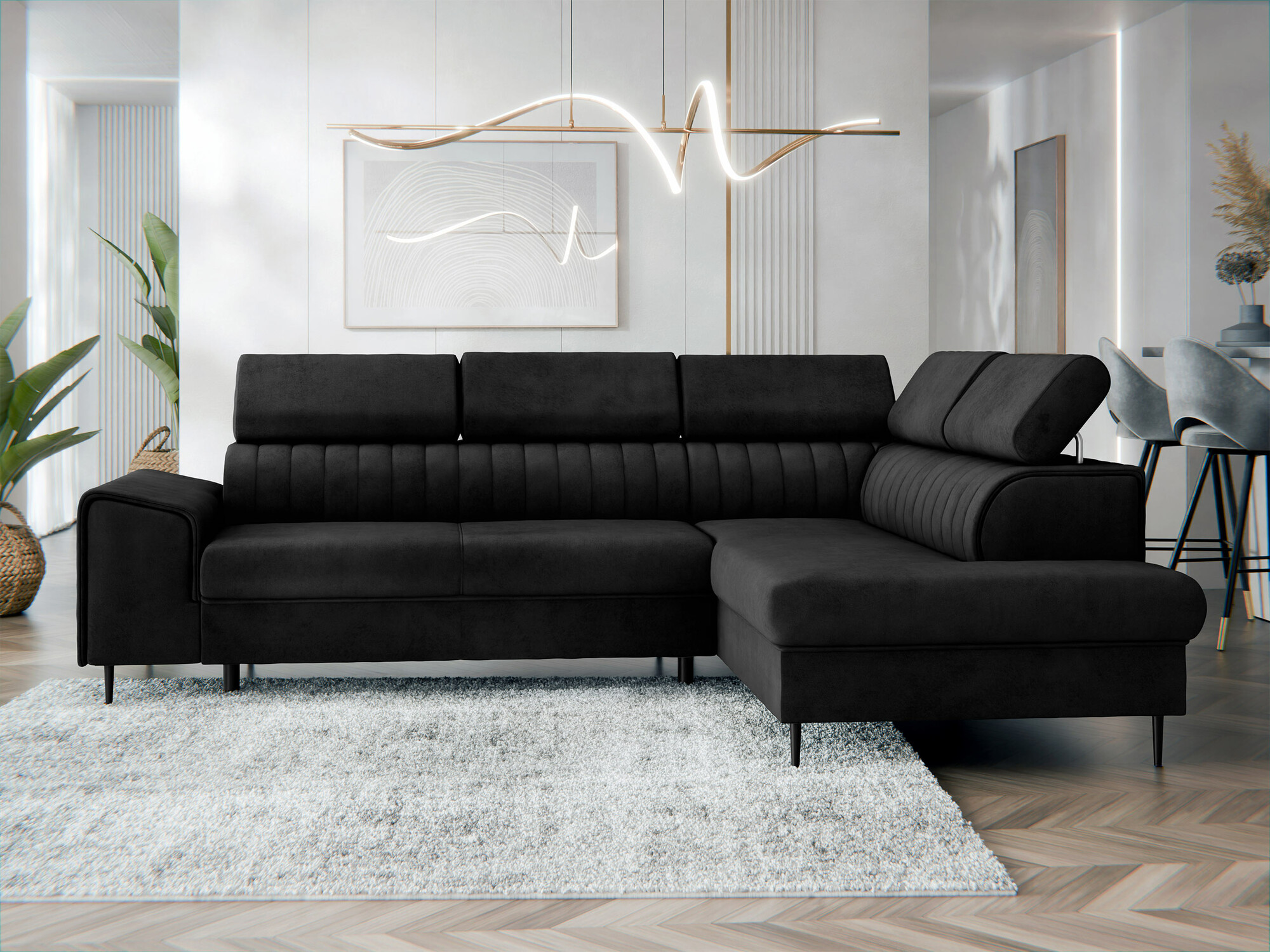 Divano angolare Comfivo Universum (Magic Velvet 2219)