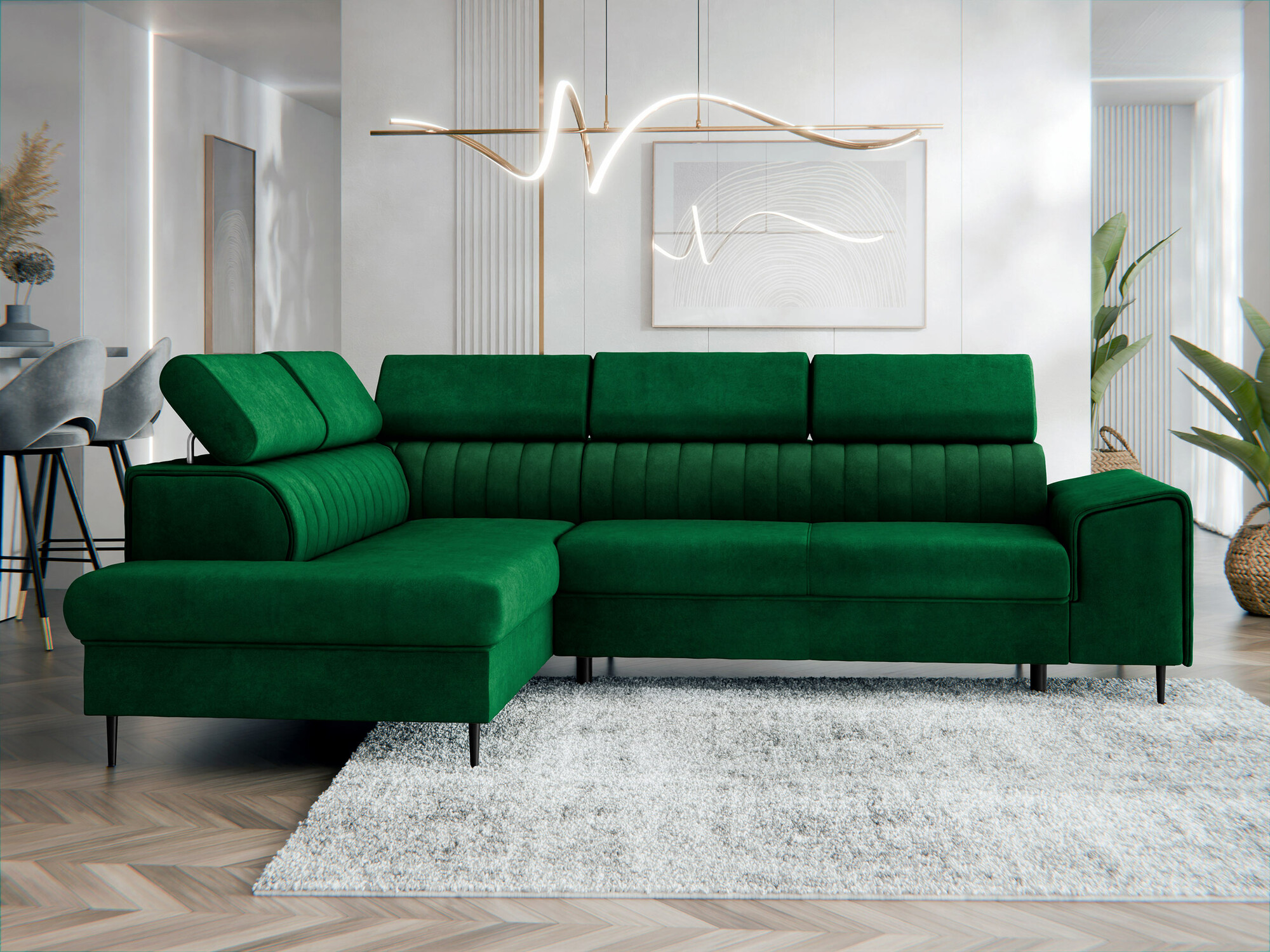 Divano angolare Comfivo Universum (Magic Velvet 2225)