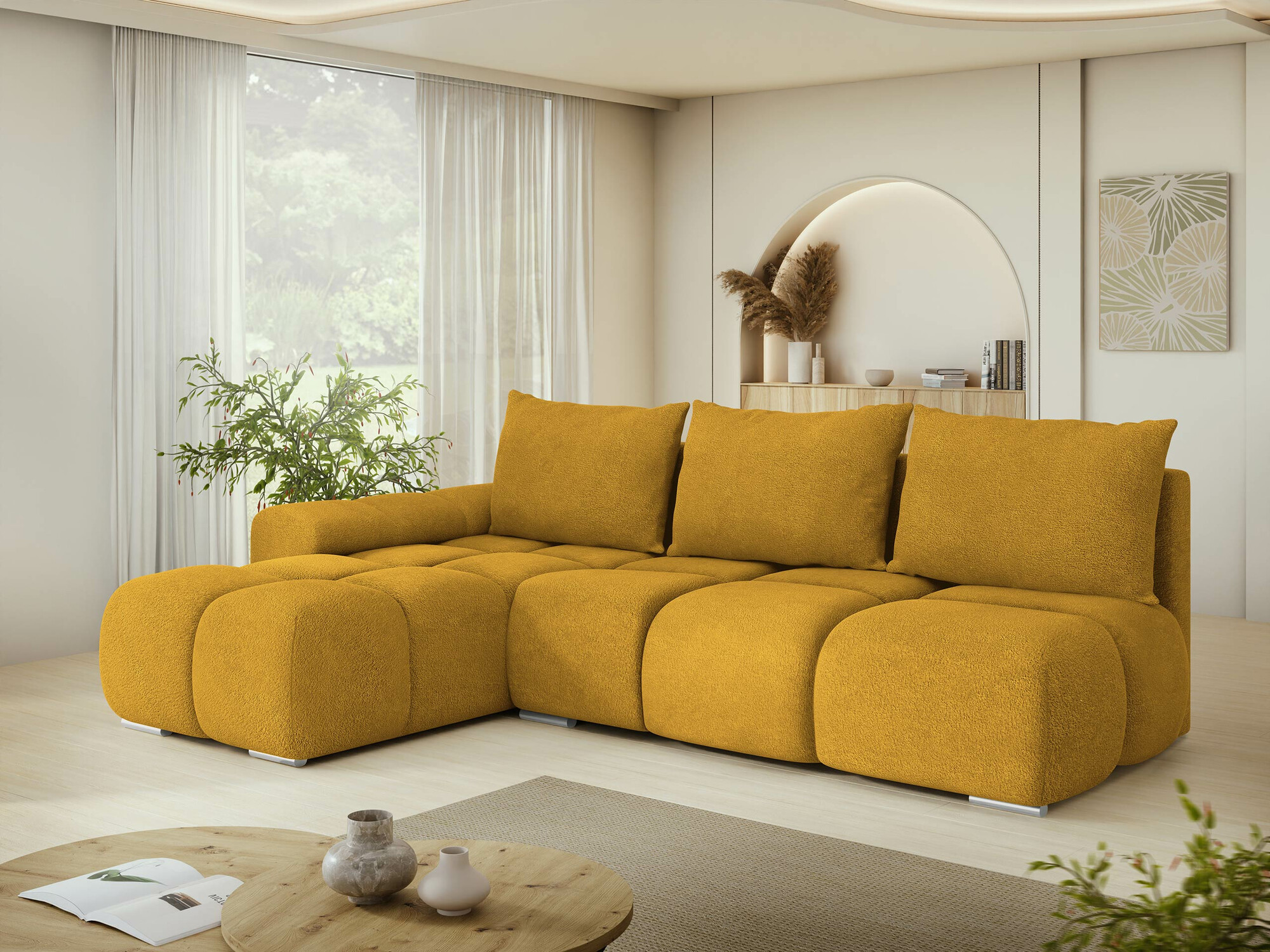 Divano angolare Camden 106 (Velo 626)