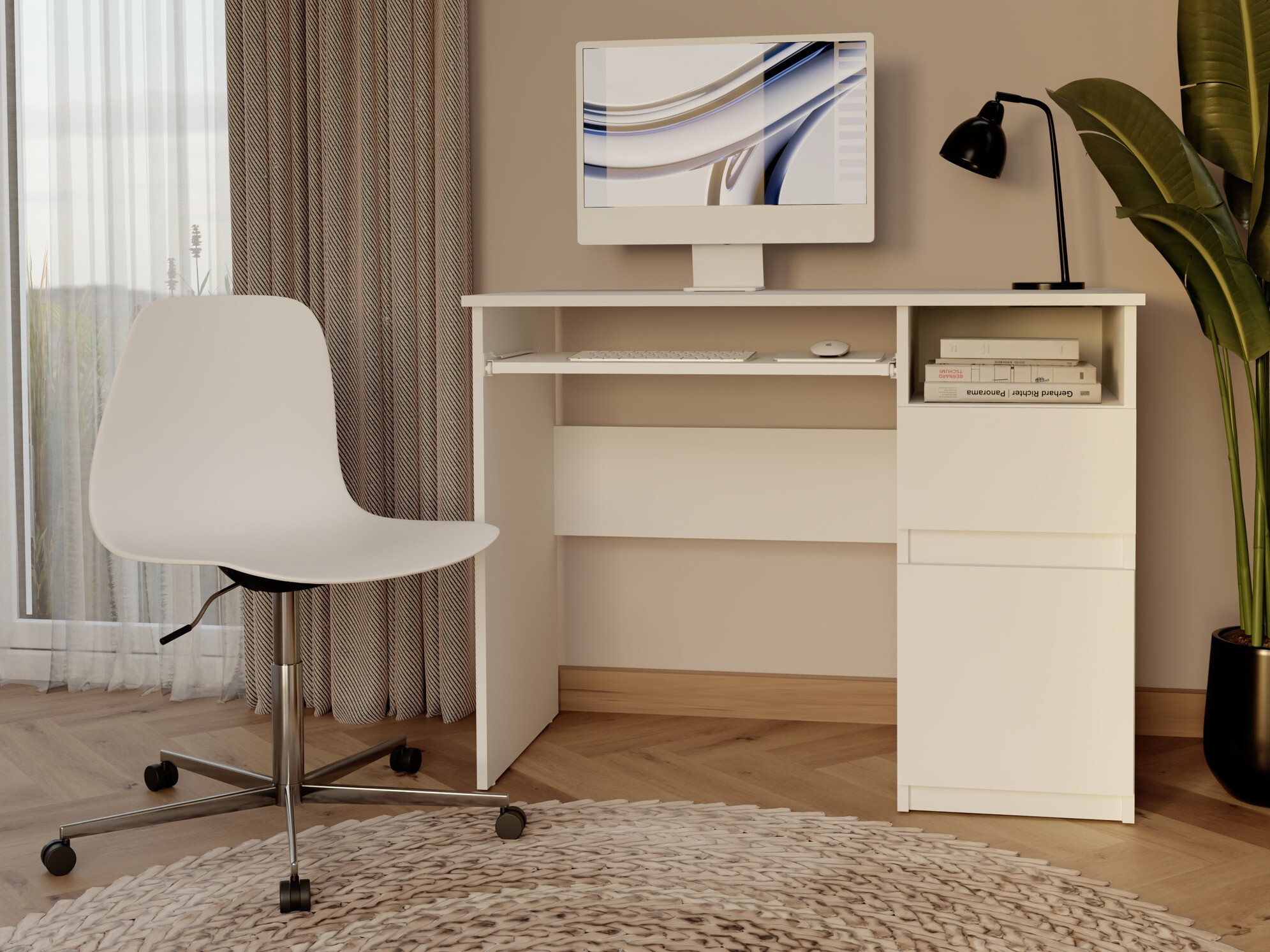 Scrivania da ufficio Mandeville 269 (Bianco)