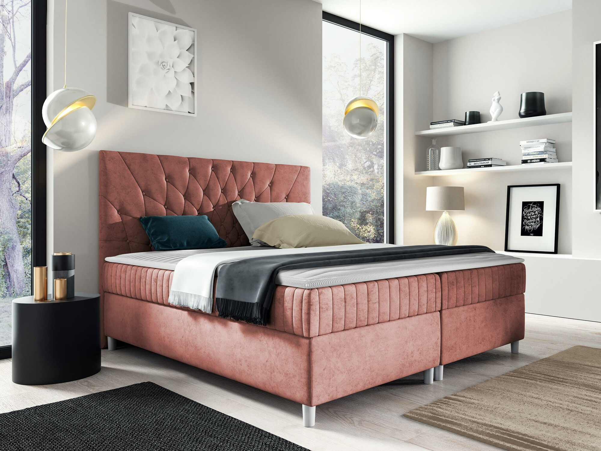 Letto continentale Civitas (Manila 29)