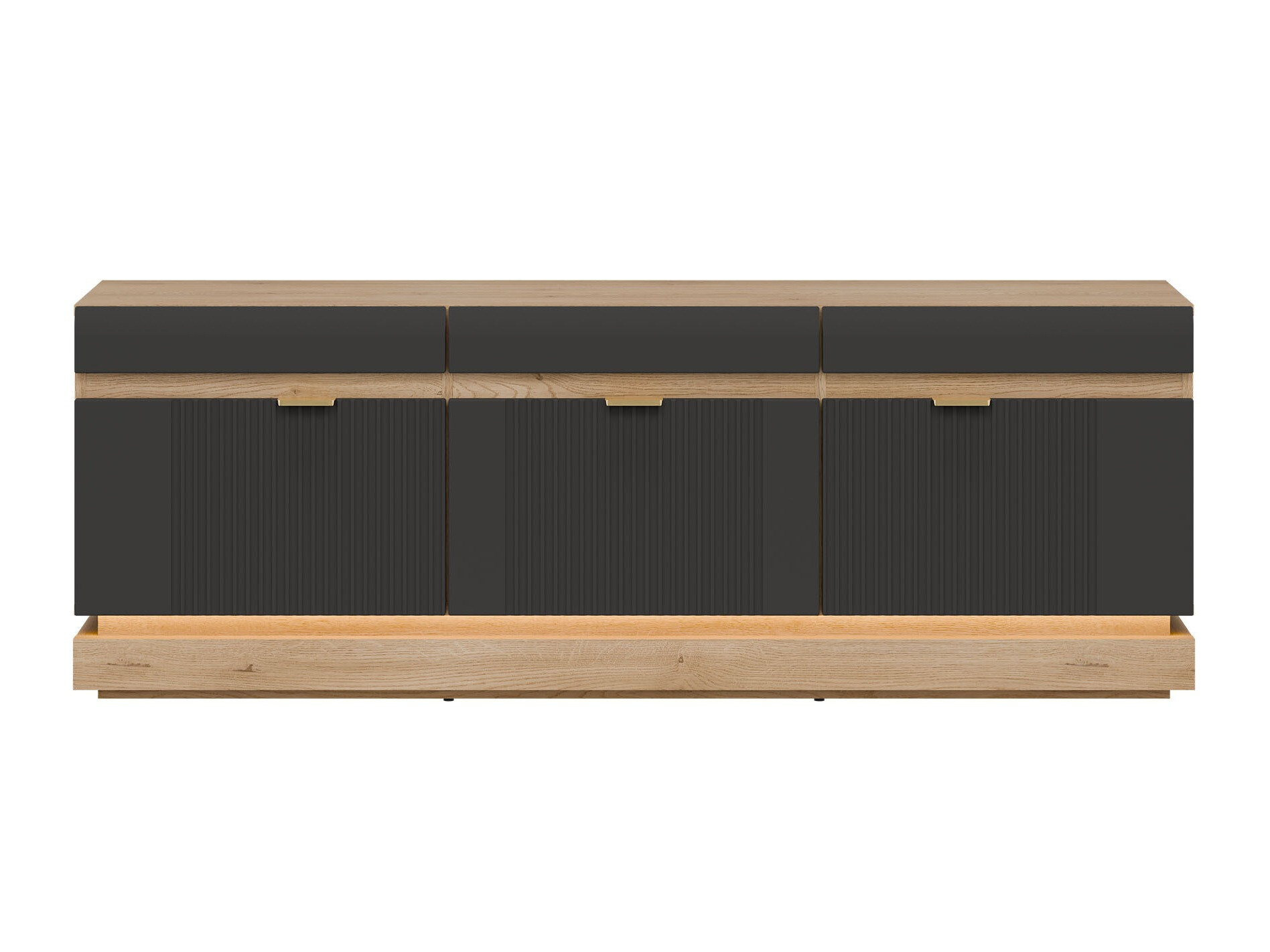 Mobile porta TV Teselbu 100 (Antracite + Rovere torro)
