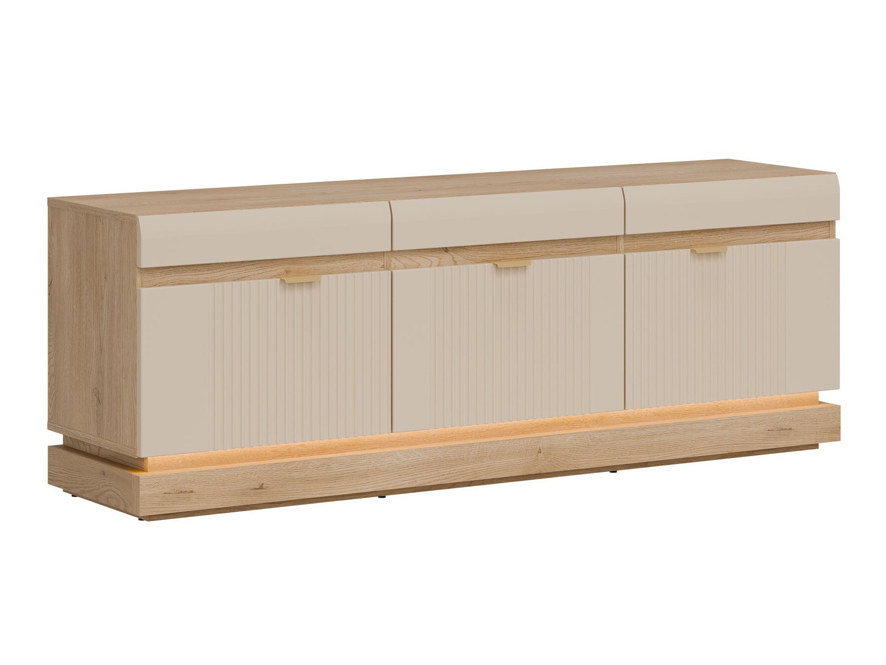 Mobile porta TV Teselbu 100 (Cachemire + Rovere torro)