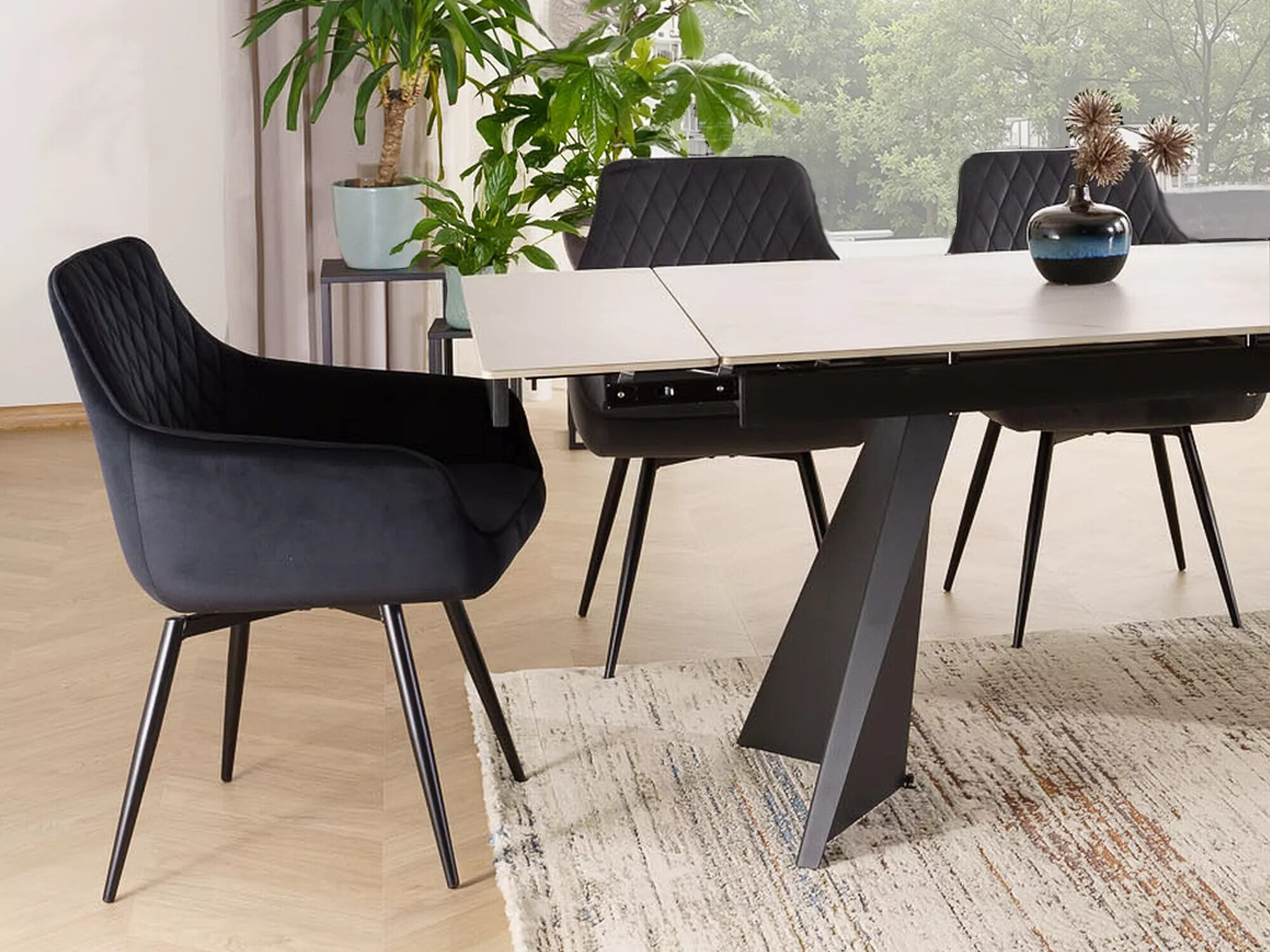 Sedia Detroit 734 (Nero)