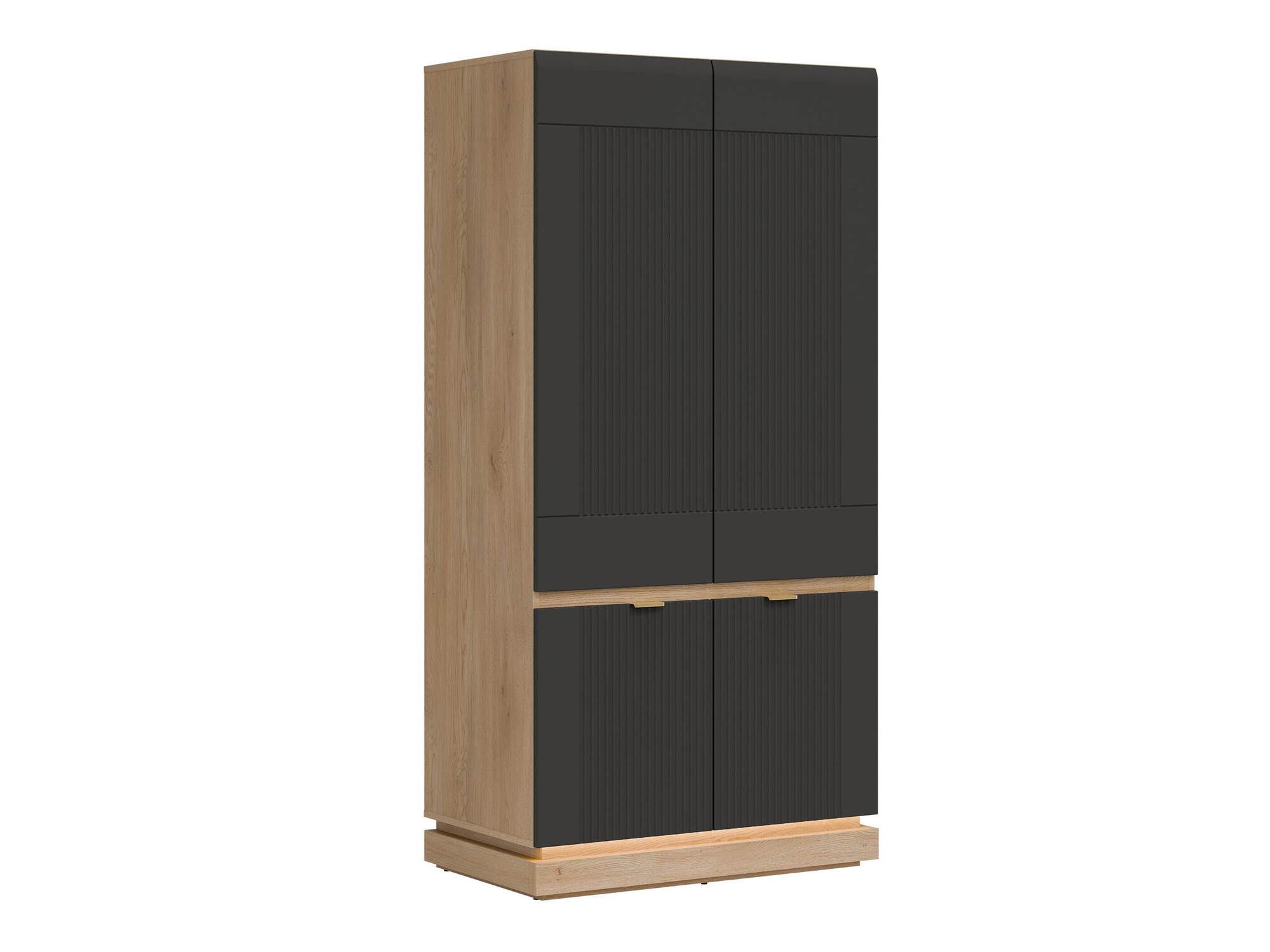 Armadio Teselbu 113 (Antracite + Quercia)