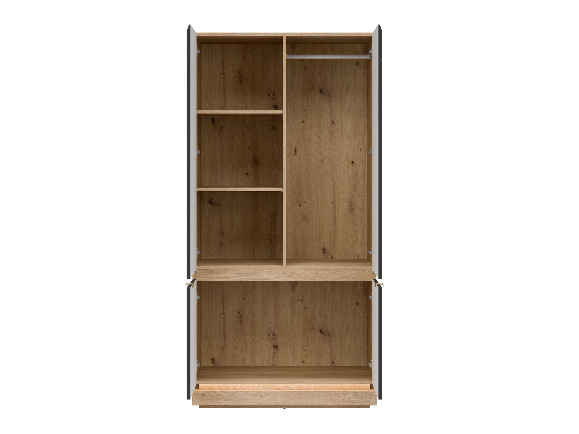 Armadio Teselbu 113 (Antracite + Quercia)