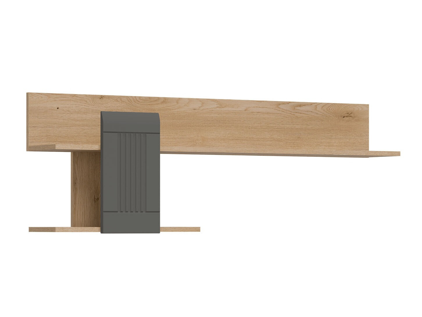 Mensola Teselbu 115 (Grigio + Quercia)