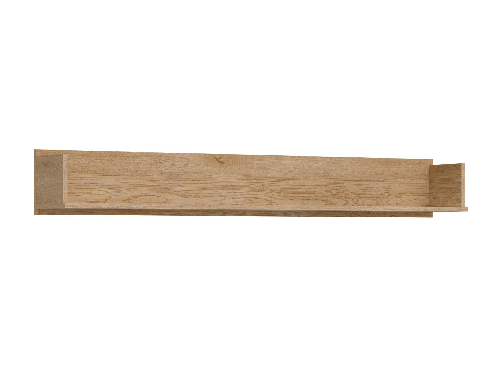 Parete attrezzata Teselbu 116 (Bianco + Quercia)