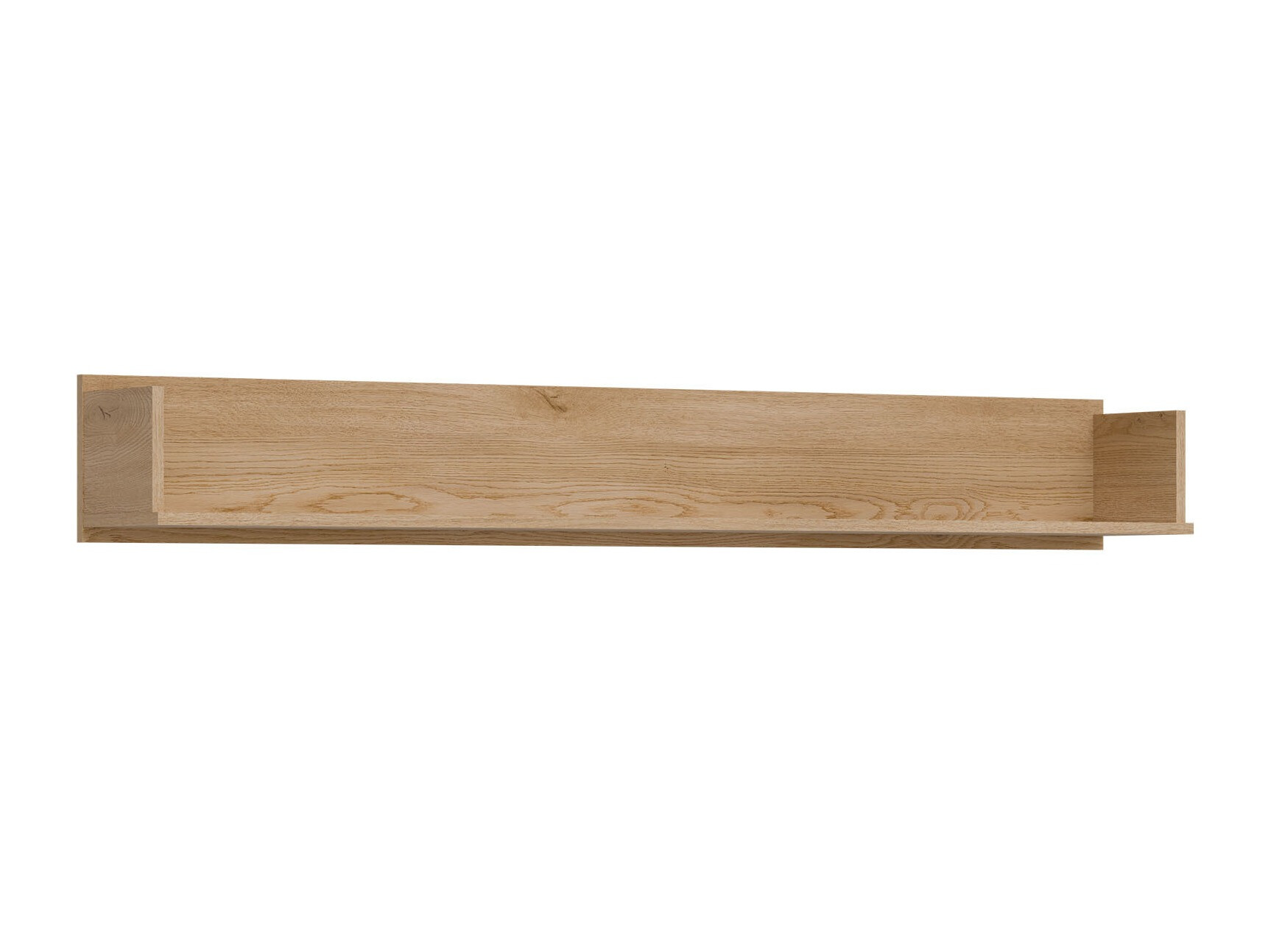 Parete attrezzata Teselbu 116 (Bianco + Quercia)