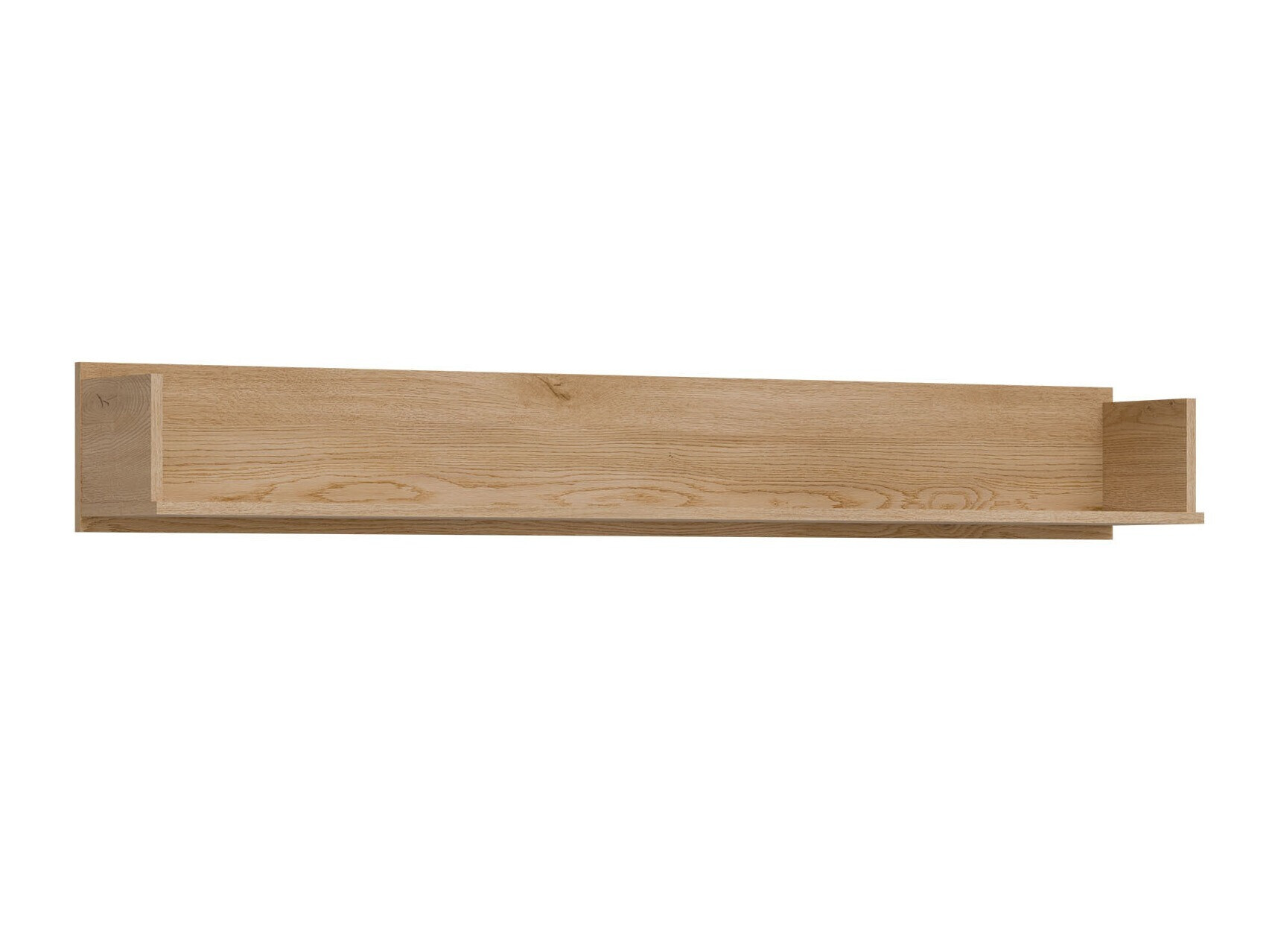 Parete attrezzata Teselbu 116 (Bianco + Quercia)
